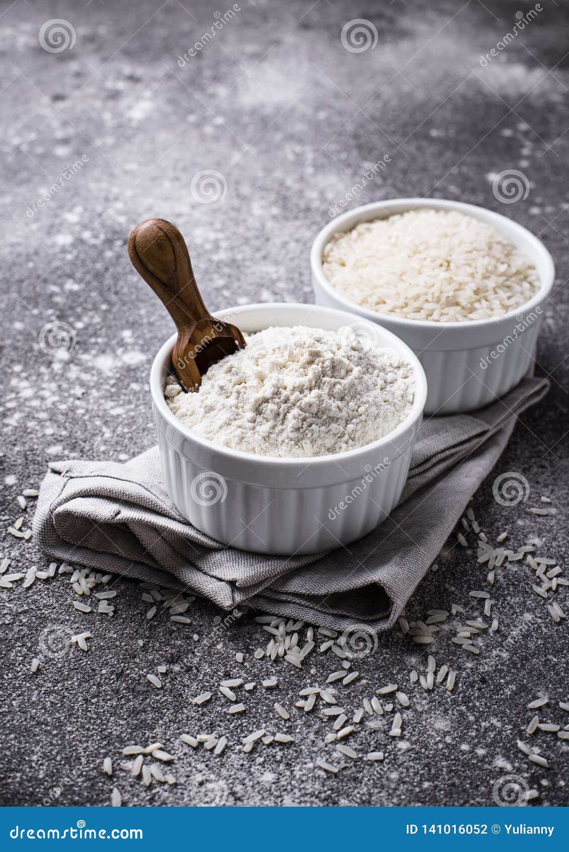 Healthy Gluten Free Rice Flour Stock Photo Image of disease, food