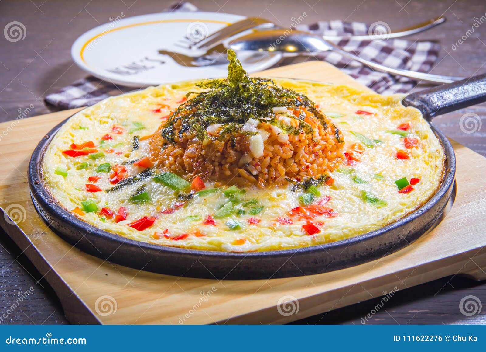 Fresh and Tasty Scrambled Egg or Omelette Editorial Photo - Image of