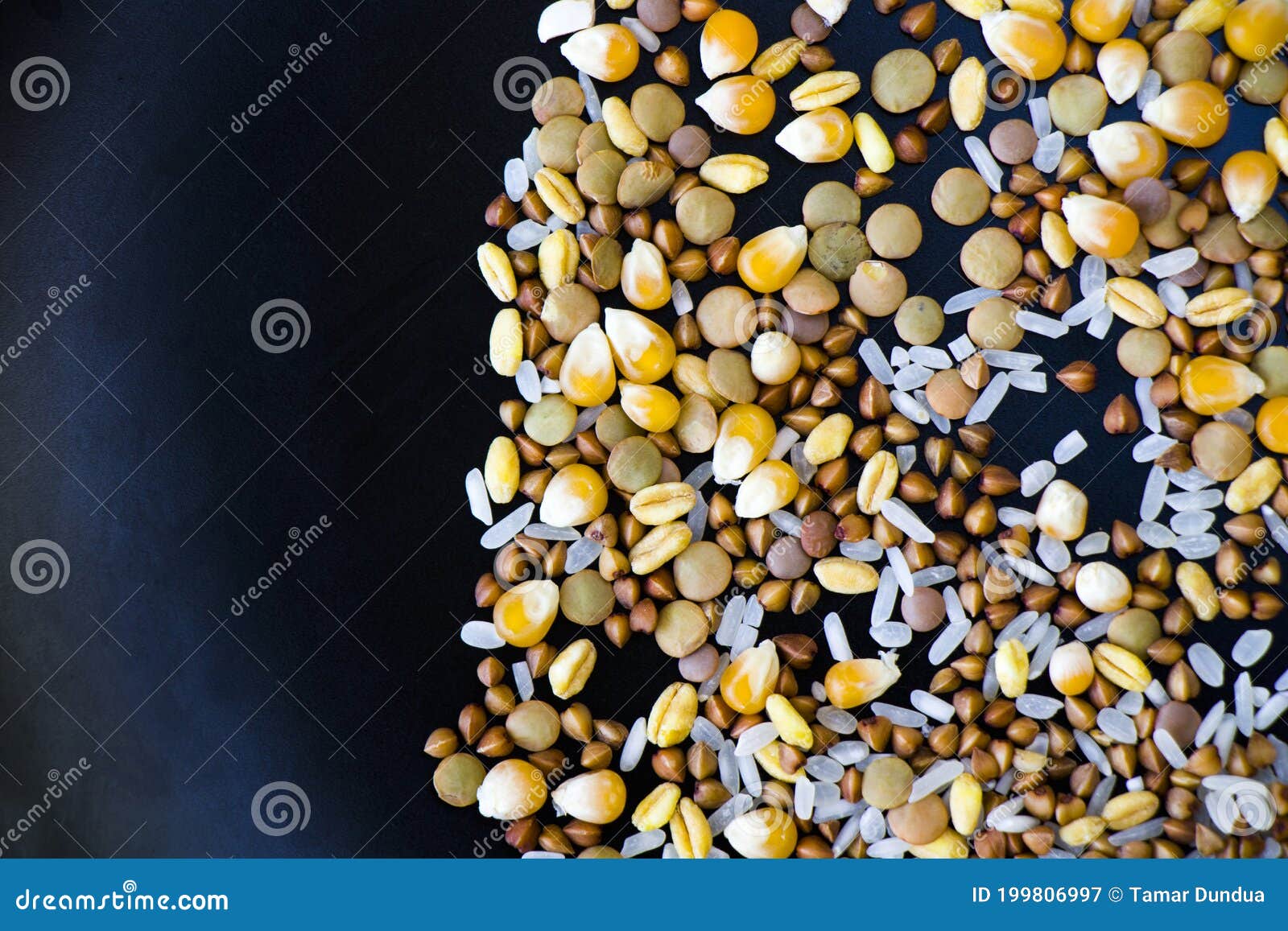 Healthy Grains, Full of Vitamins Stock Image Image of lentils, bowl