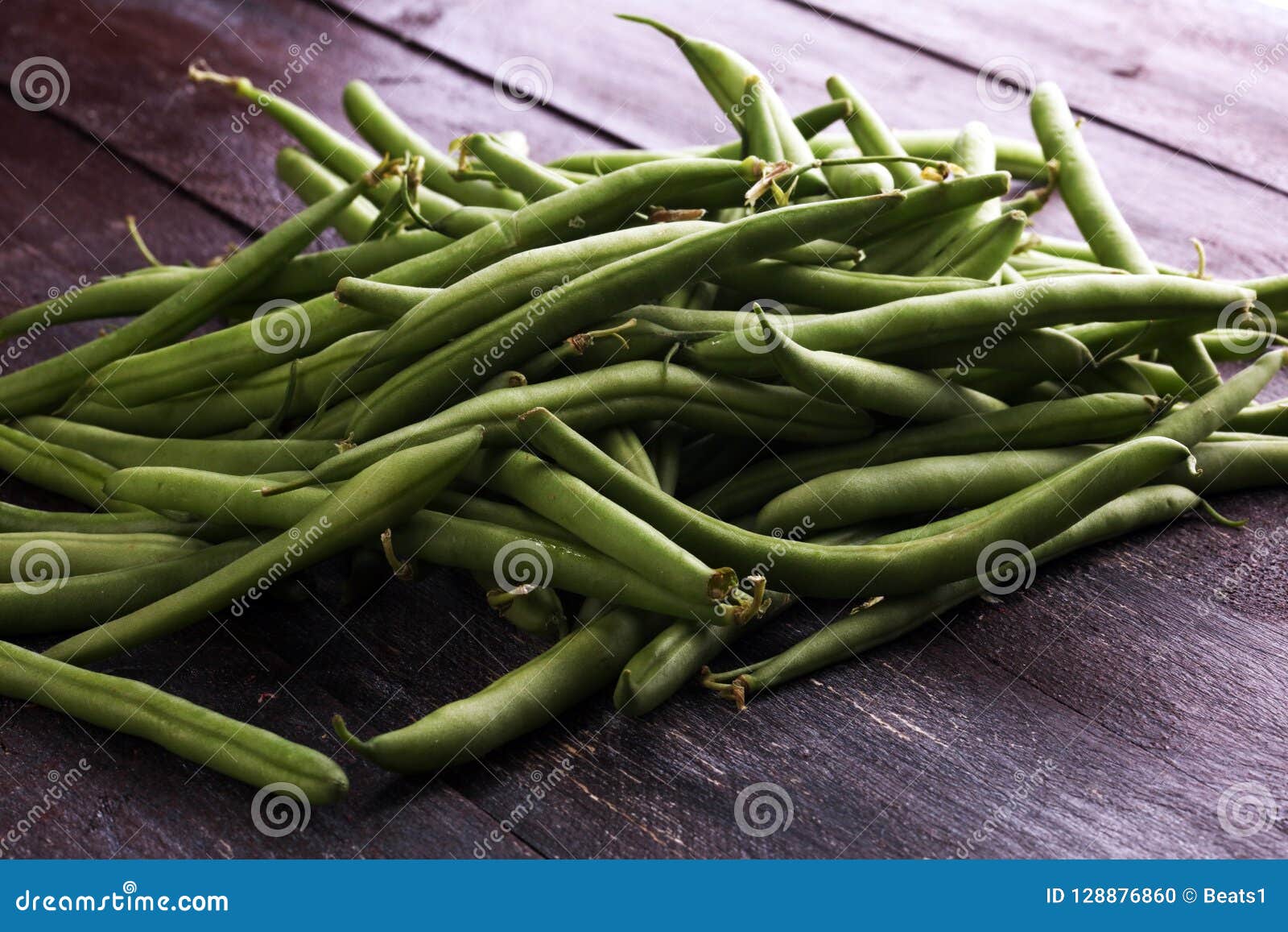 Healthy Green Beans from Farmer Market or Bush Beans. Stock Photo ...