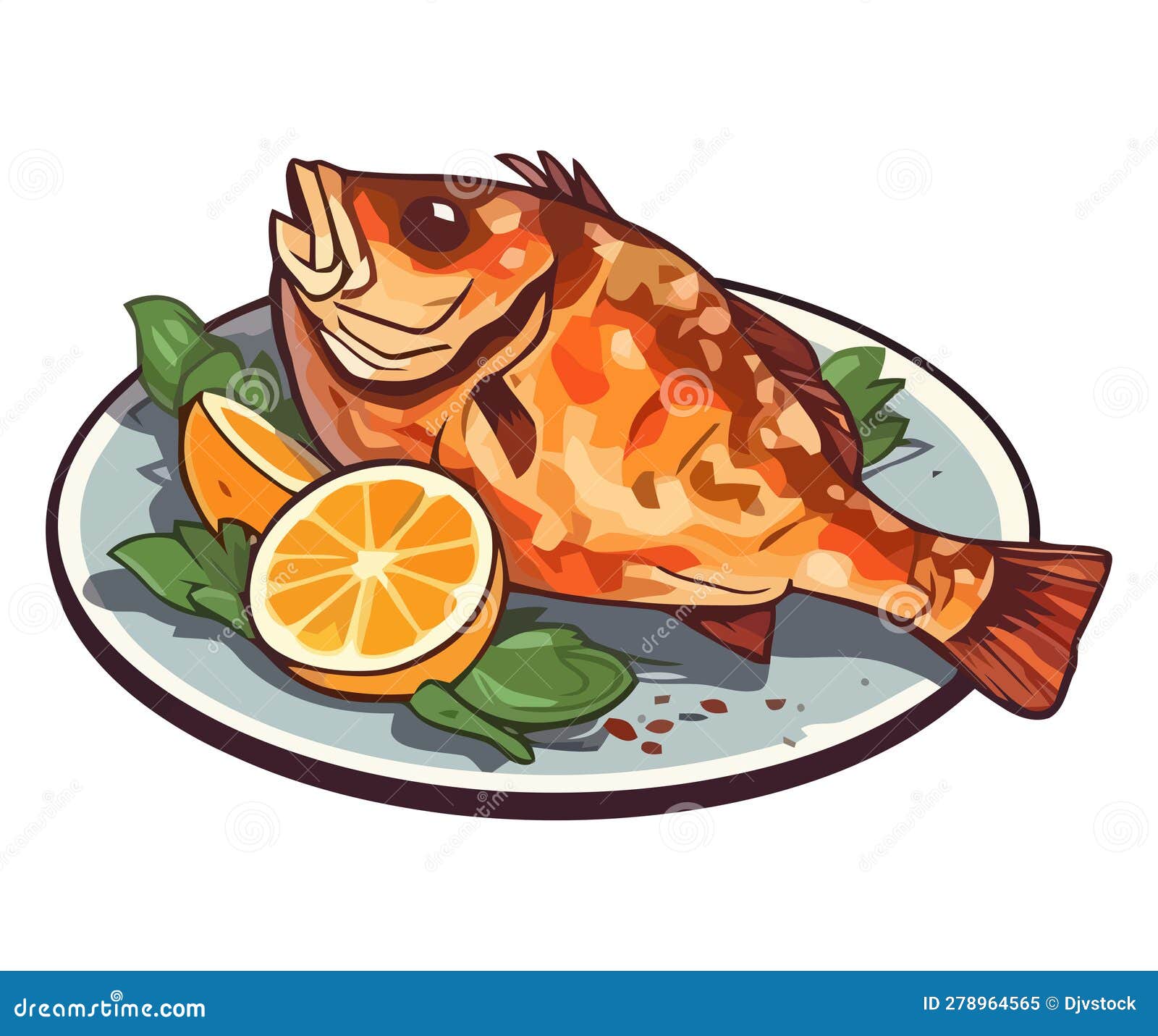 Grilled Seafood Delight With Beach View Royalty Free Stock Photography grilled-seafood-delight-with-beach-view-royalty-free-stock-photography