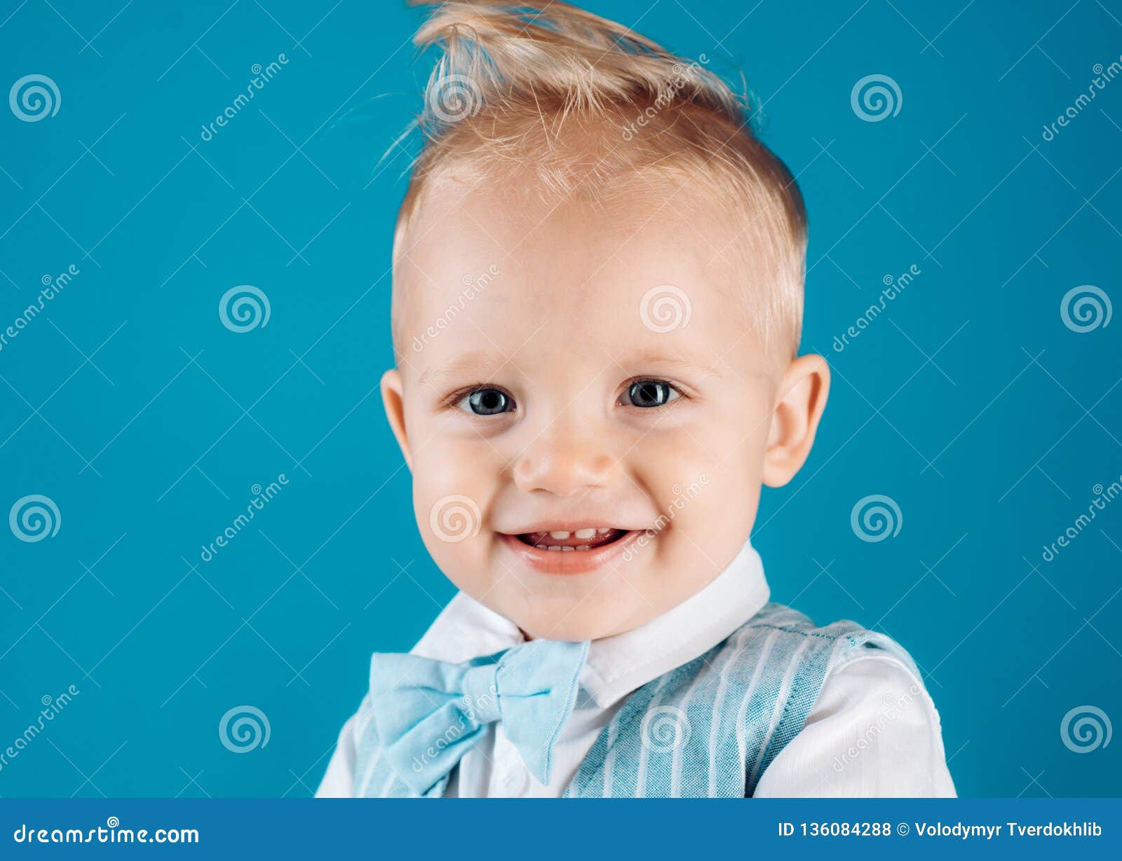 Healthy Haircare Tips For Kids Boy Child With Stylish Blond