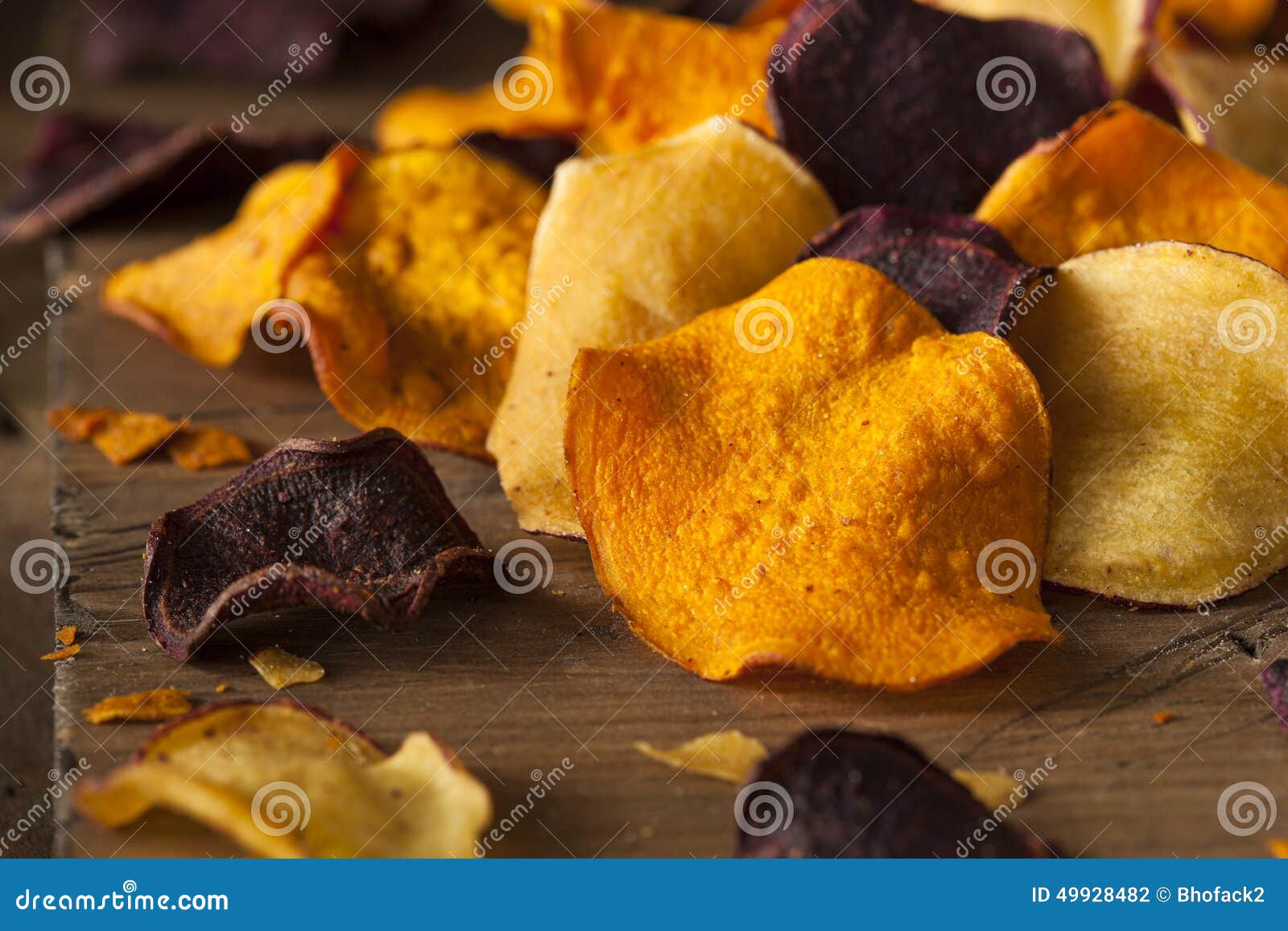 Healthy Homemade Vegetable Chips Stock Photo Image of chips, natural