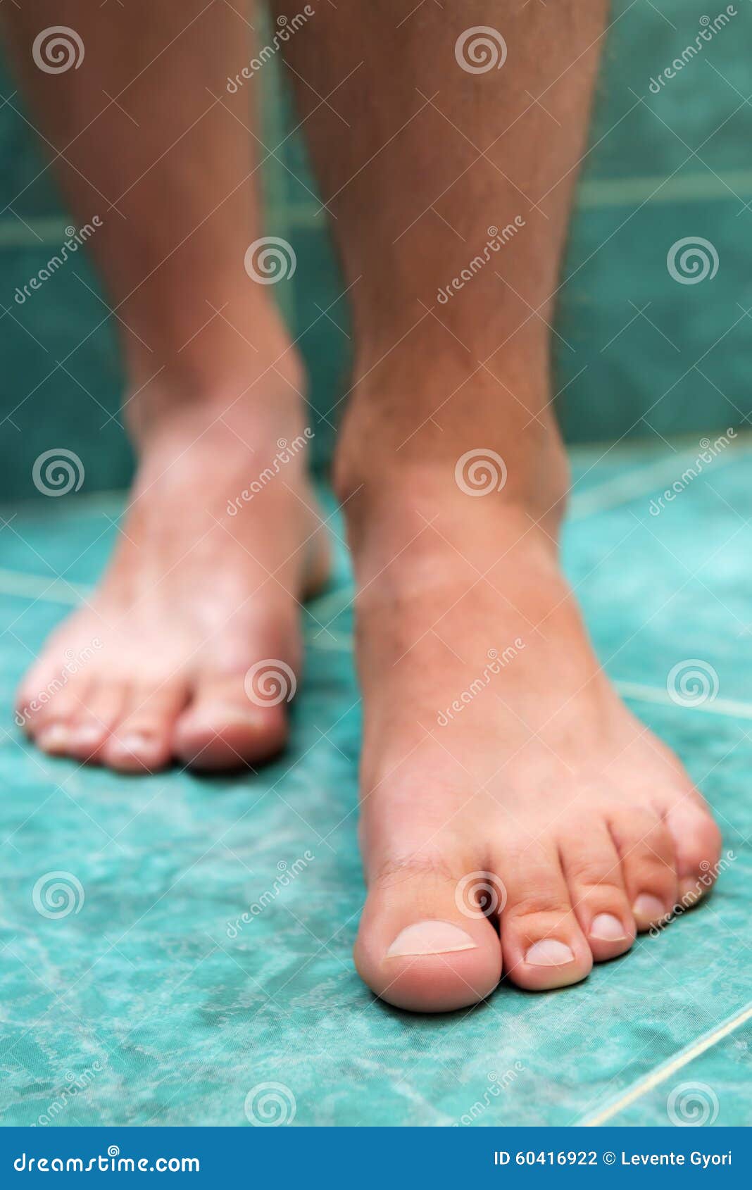 Healthy male feet stock photo. Image of cleaned, floor 60416922