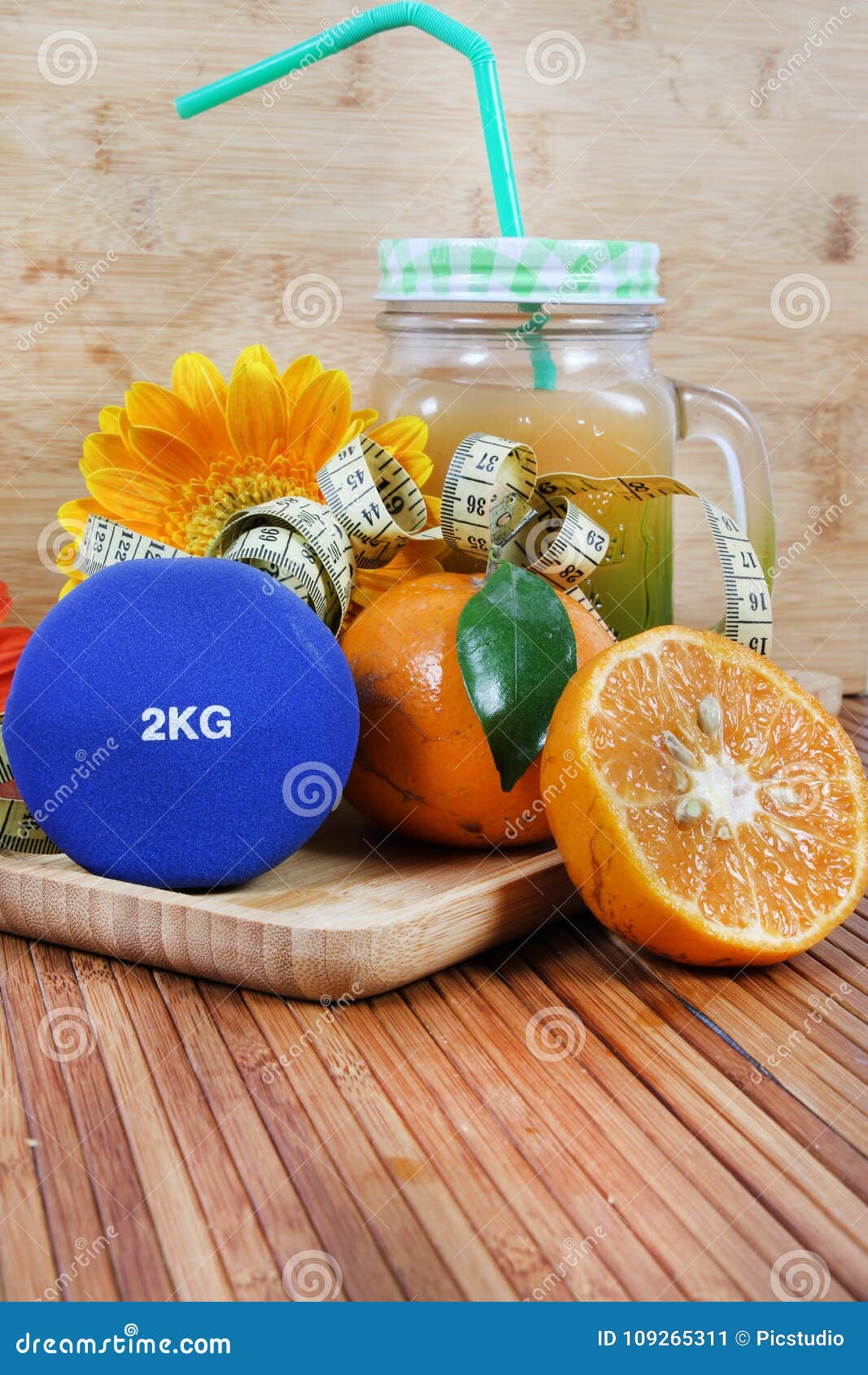 Healthy orange juice stock image. Image of orange, vitamins 109265311