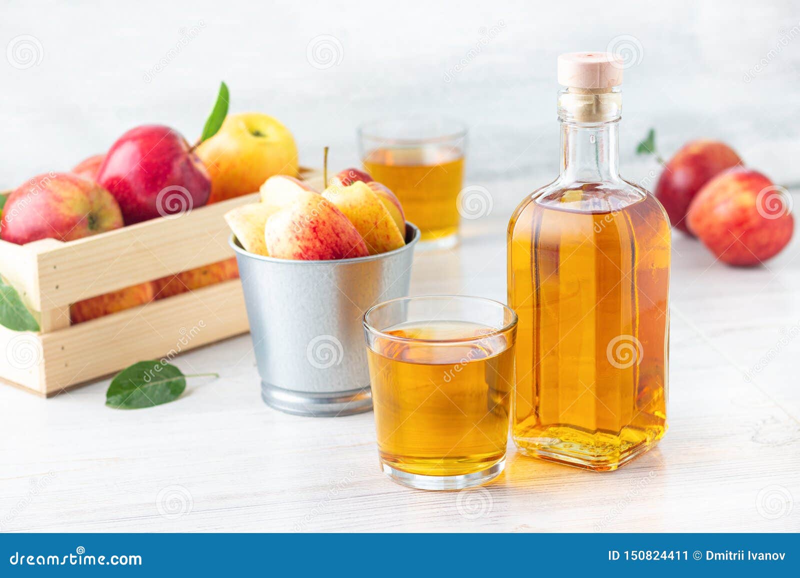 healthy organic food. apple cider vinegar in glass bottle.