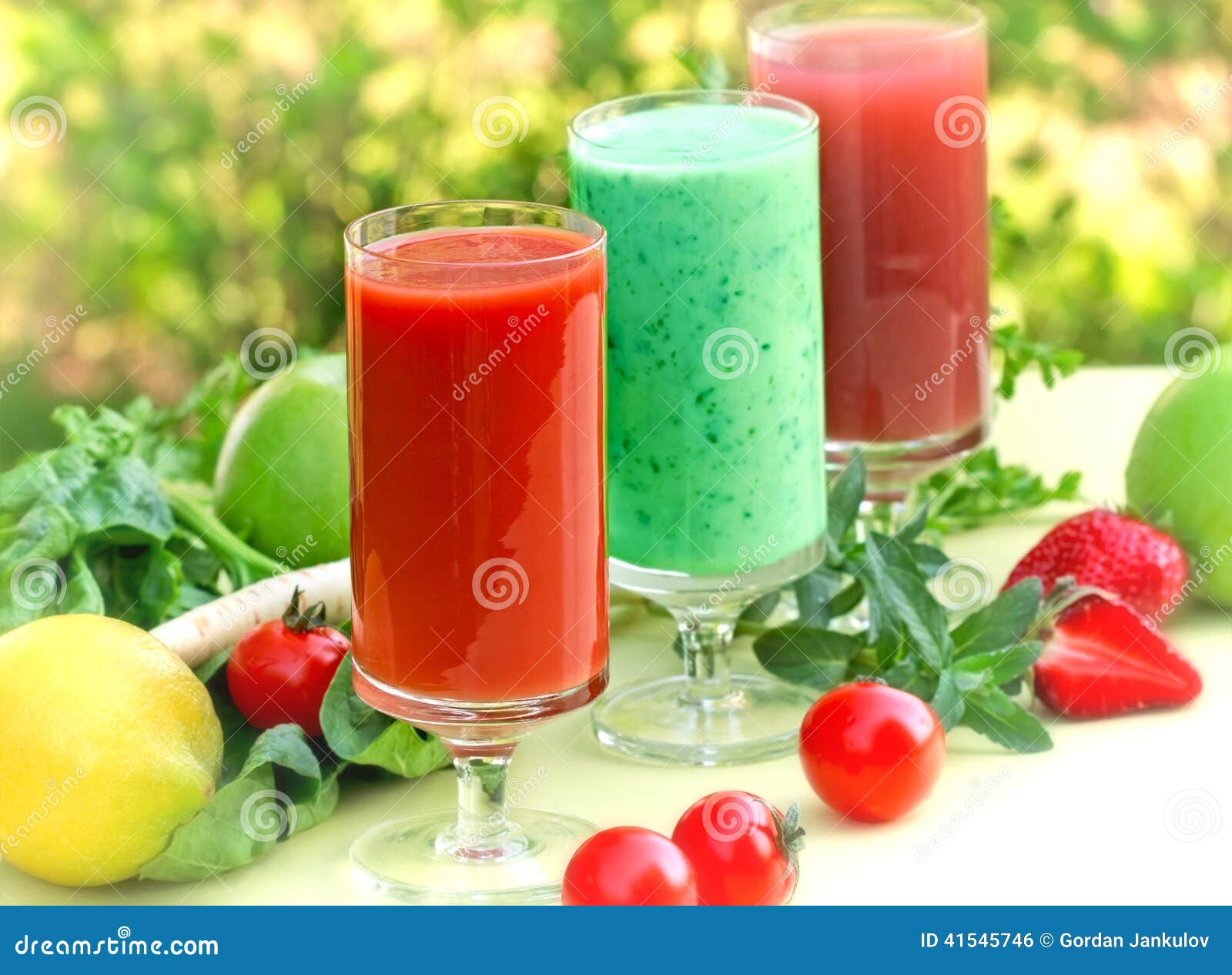 Healthy organic smoothies stock photo. Image of mint 41545746