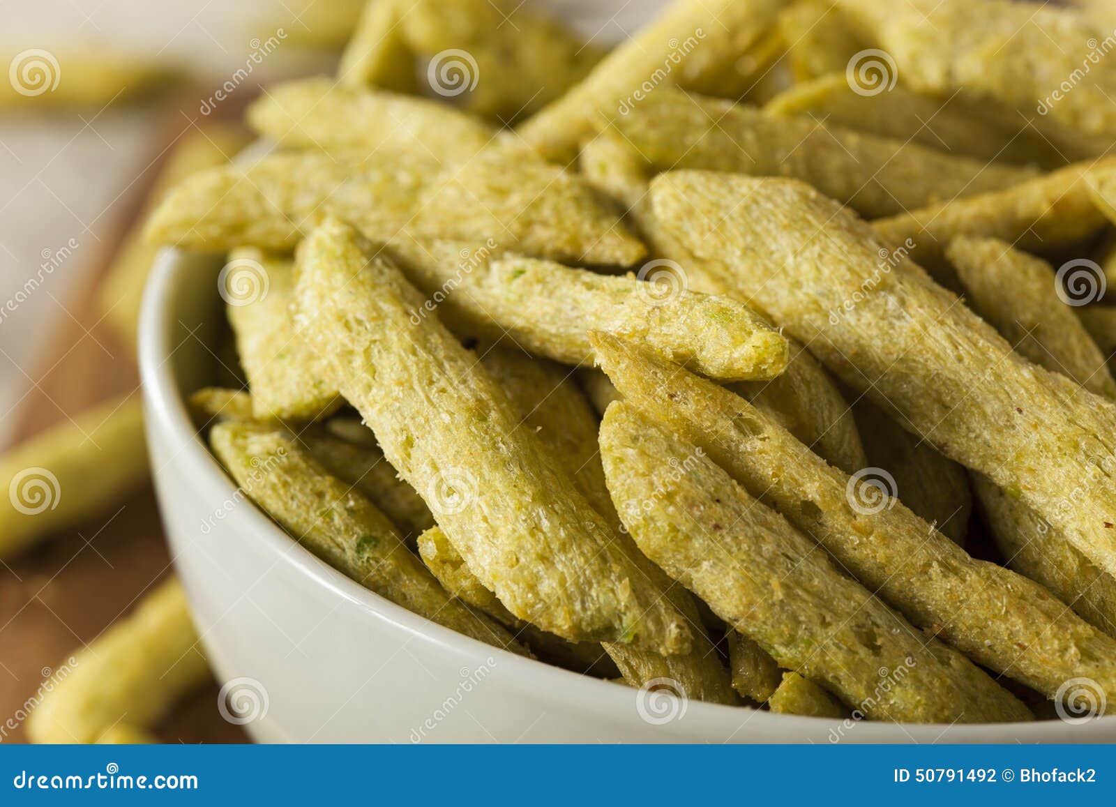 Healthy Organic Snap Pea Chips Stock Photo Image of beans, food 50791492