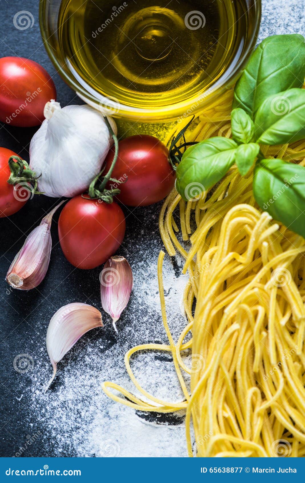Healthy pasta ingredients stock image. Image of restaurant 65638877