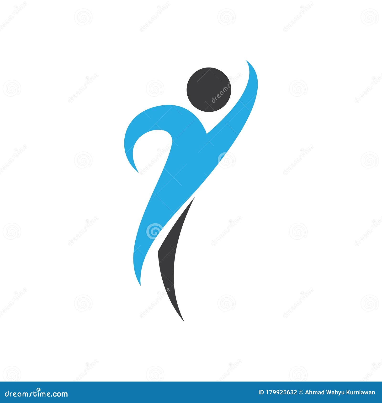 Healthy people logo stock illustration. Illustration of physiotherapy ...