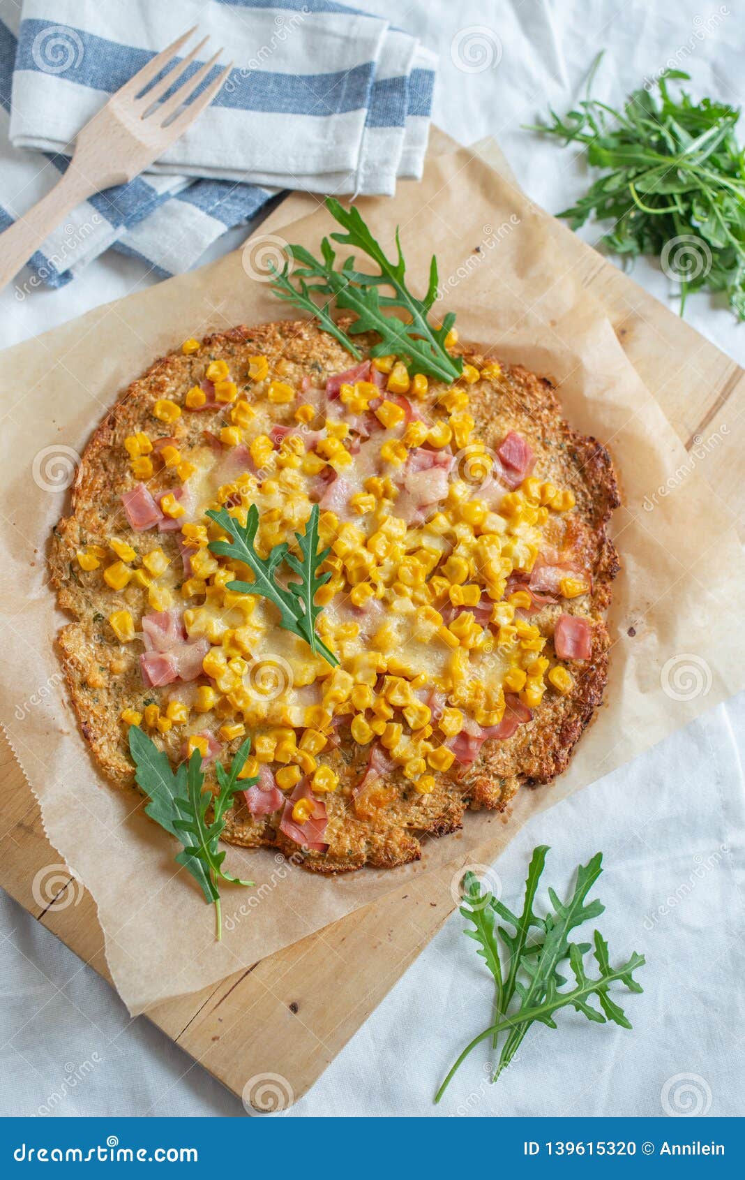 Healthy Pizza with Quinoa Crust and Vegetables Stock Photo Image of