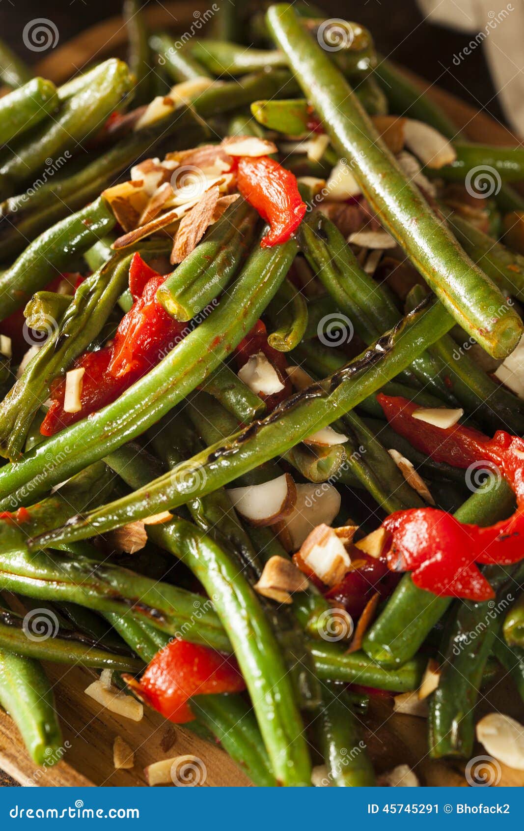 Healthy Sauteed Green Beans Stock Image Image of prepared, bean 45745291