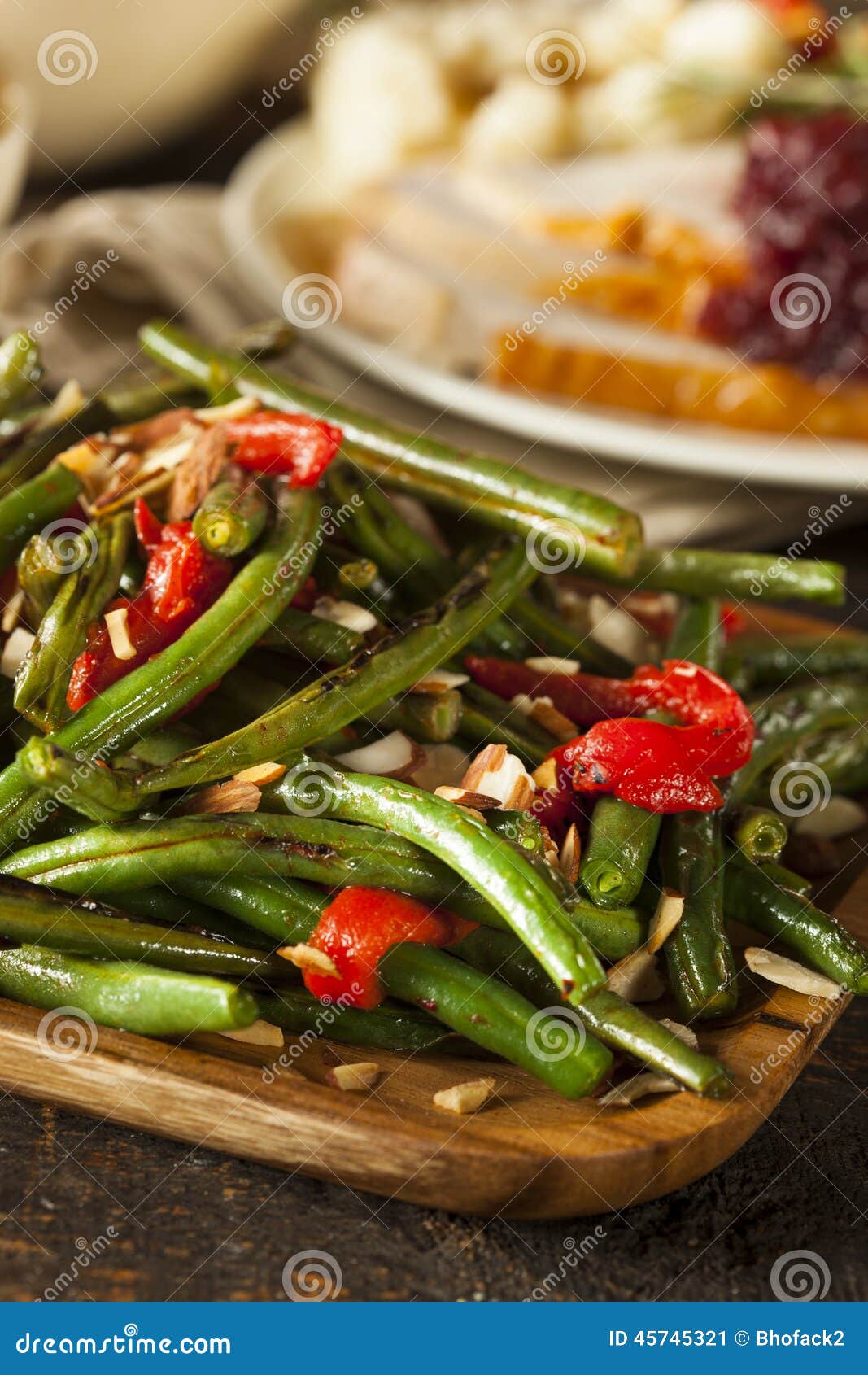 Healthy Sauteed Green Beans Stock Image Image of salad, cuisine 45745321