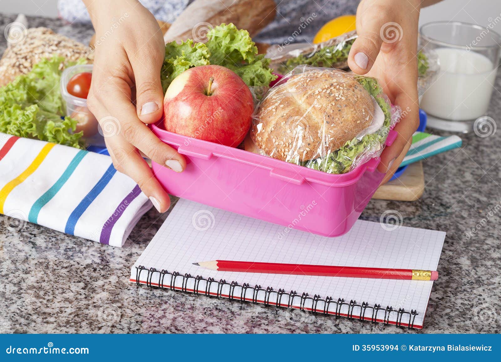 healthy school lunch