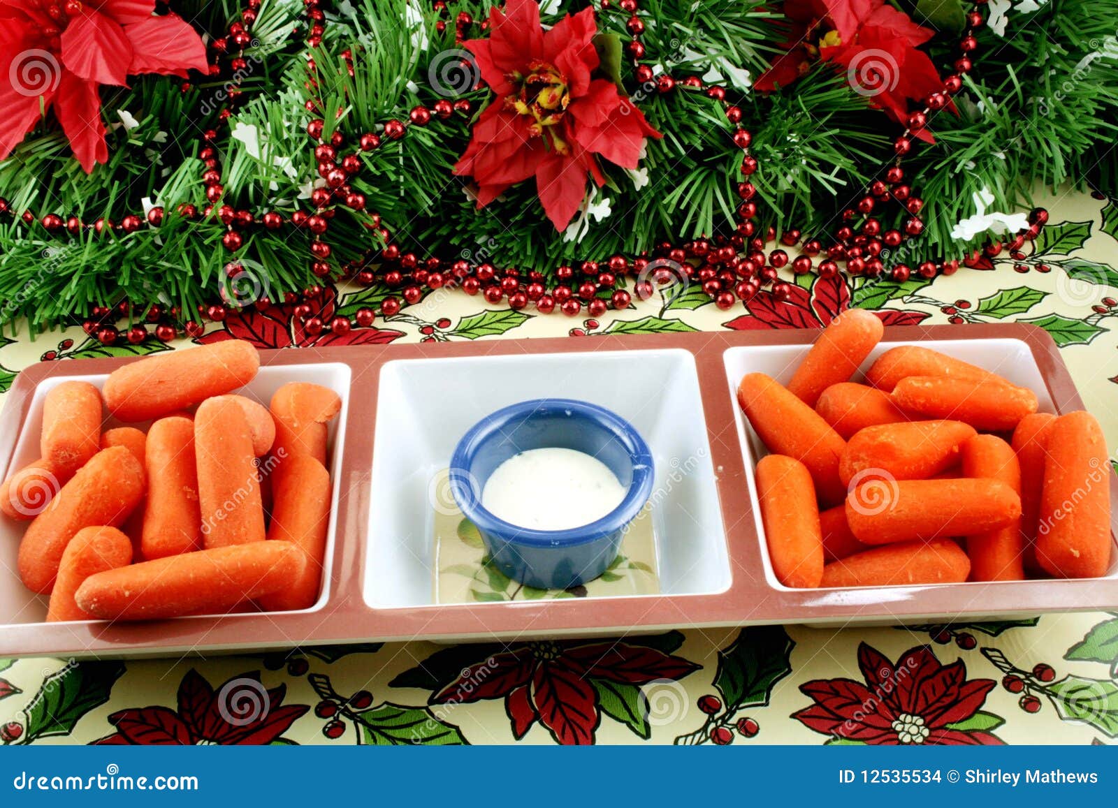 Healthy Snack of Carrots and Dip Stock Photo Image of food, isolated