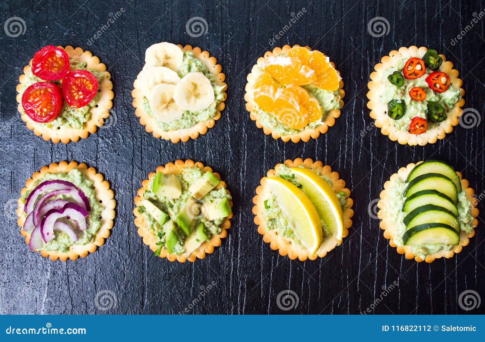 Healthy Snacks with Fruit and Vegetables Stock Photo Image of
