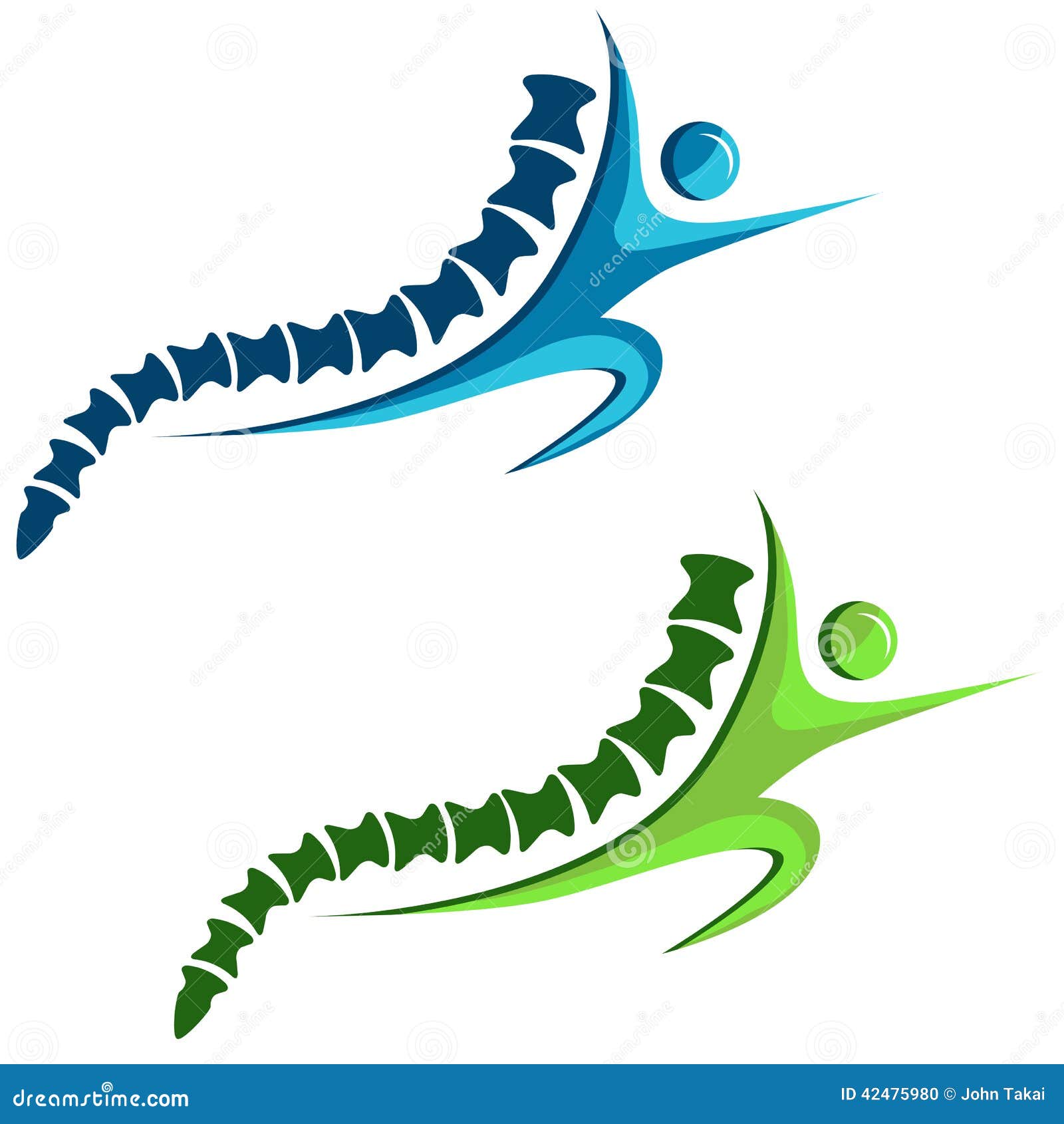 chiropractic spine clipart