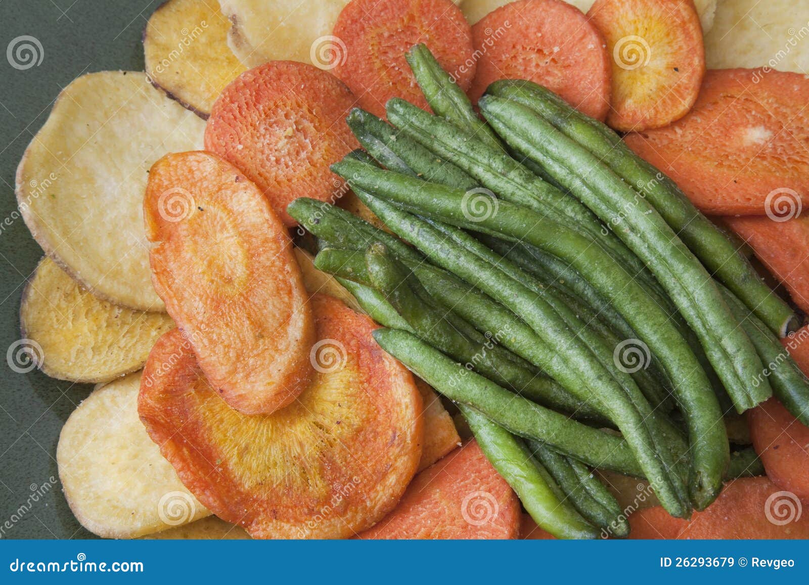 Healthy Vegetable Chips stock image. Image of salt, colorful 26293679