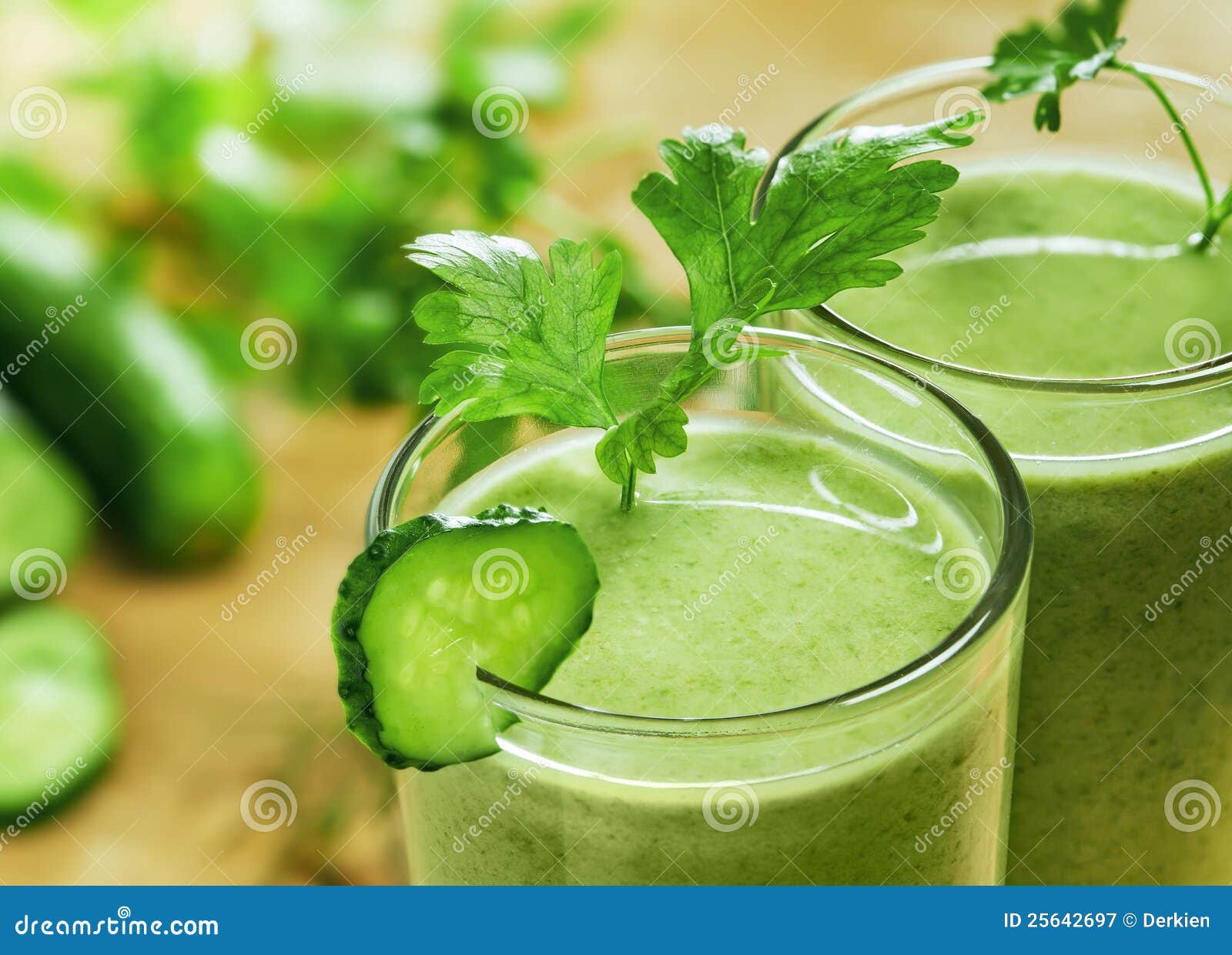 Healthy vegetable drink stock image. Image of dill, background 25642697