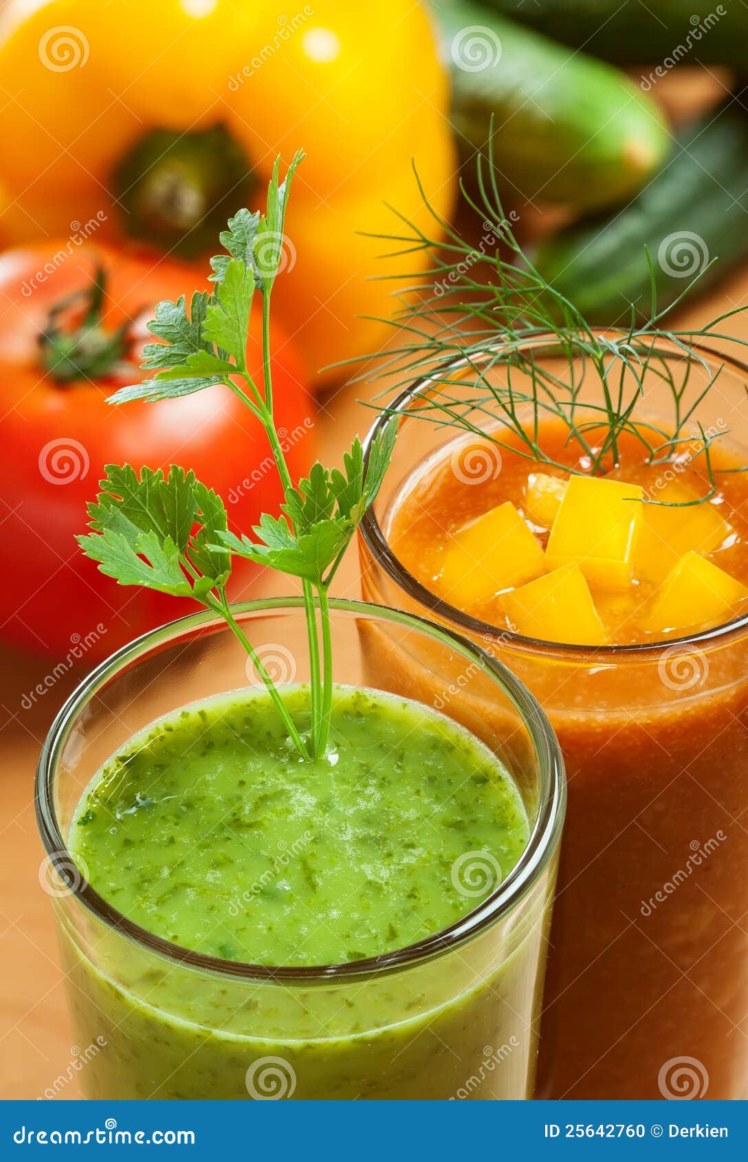 Healthy vegetable drink stock photo. Image of broccoli 25642760