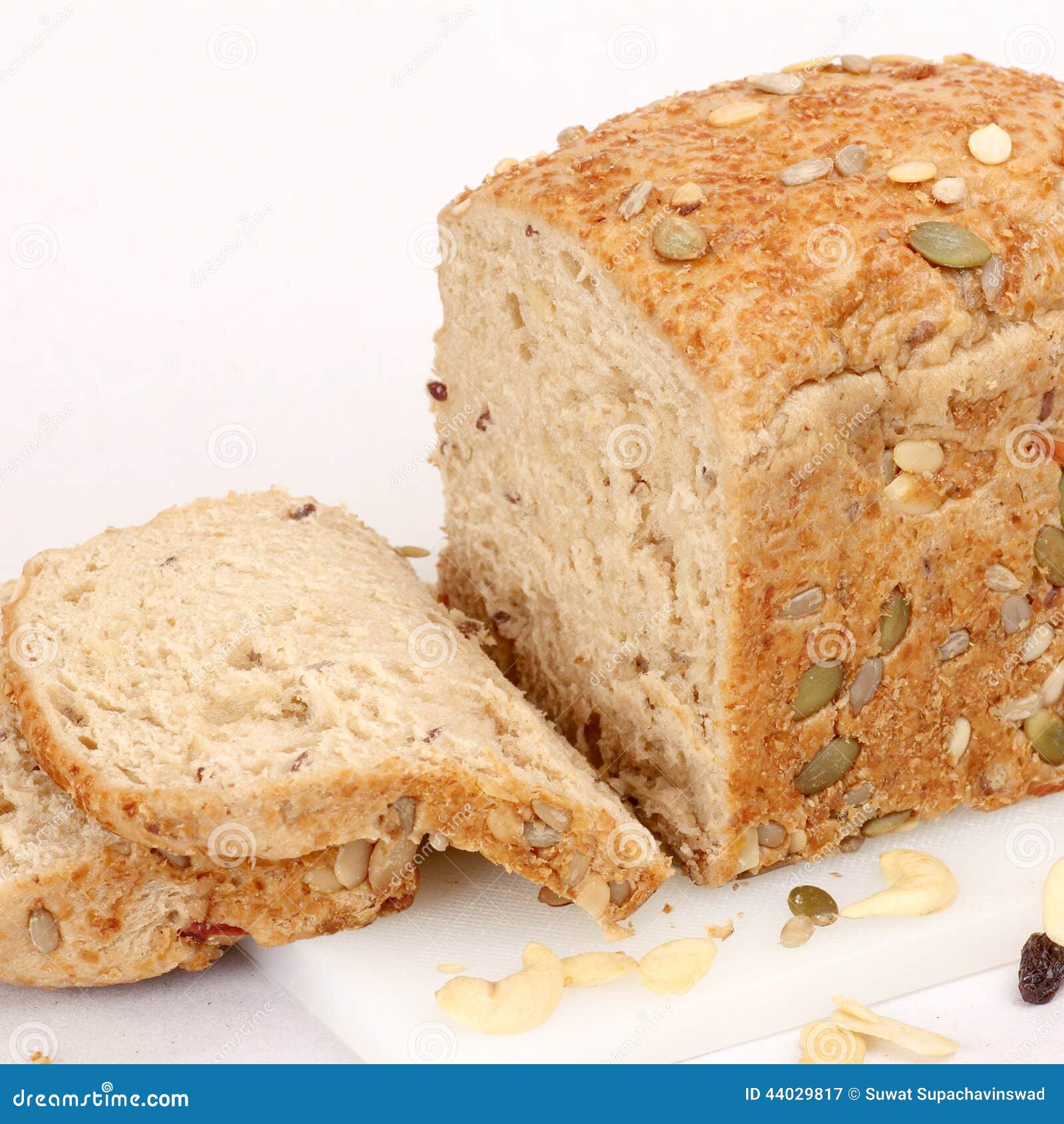 Healthy whole wheat bread stock image. Image of format 44029817
