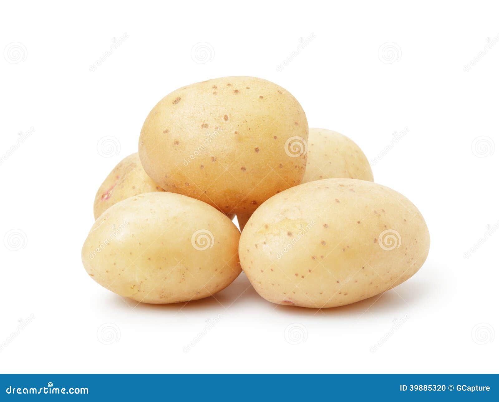 Heap of baby potatoes stock photo. Image of healthy, vegetable 39885320