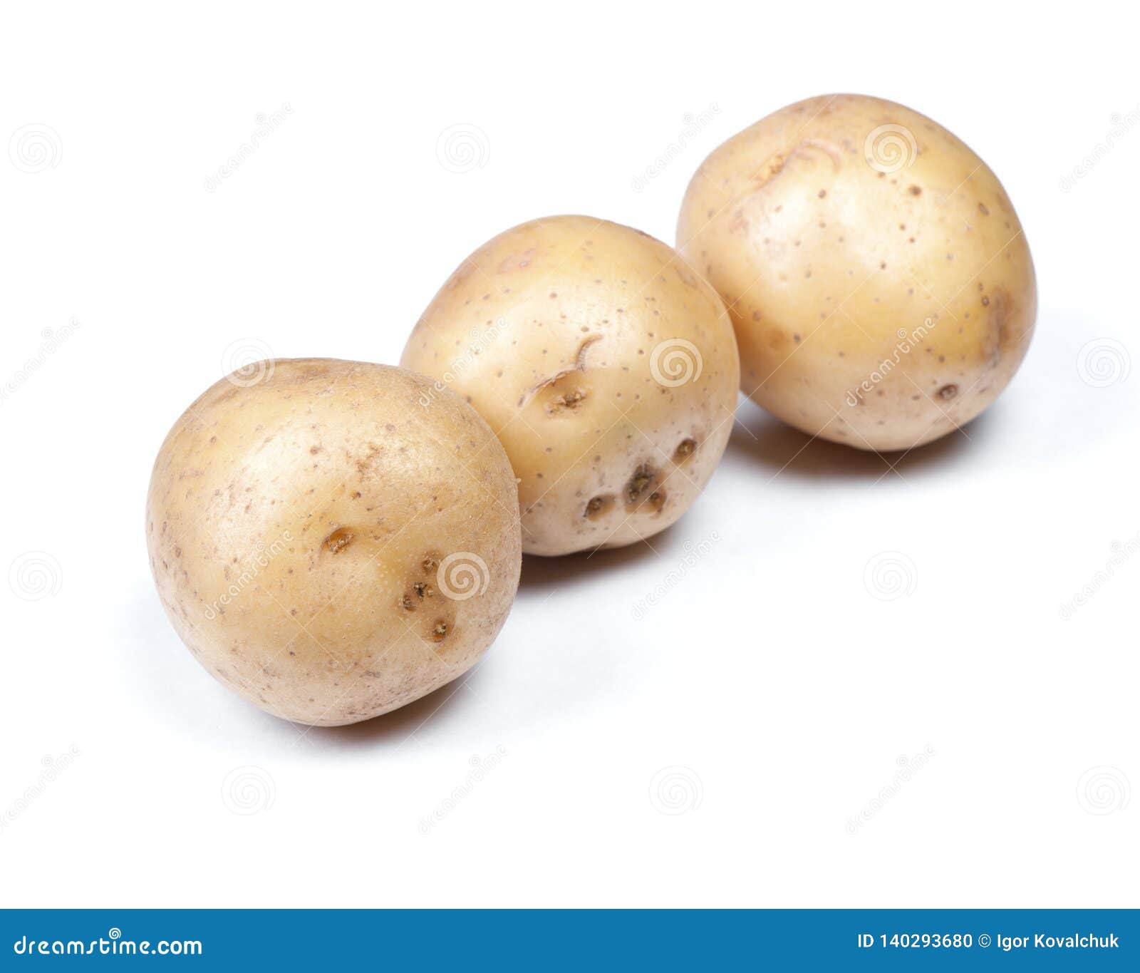 heap of flawed natural potatoes