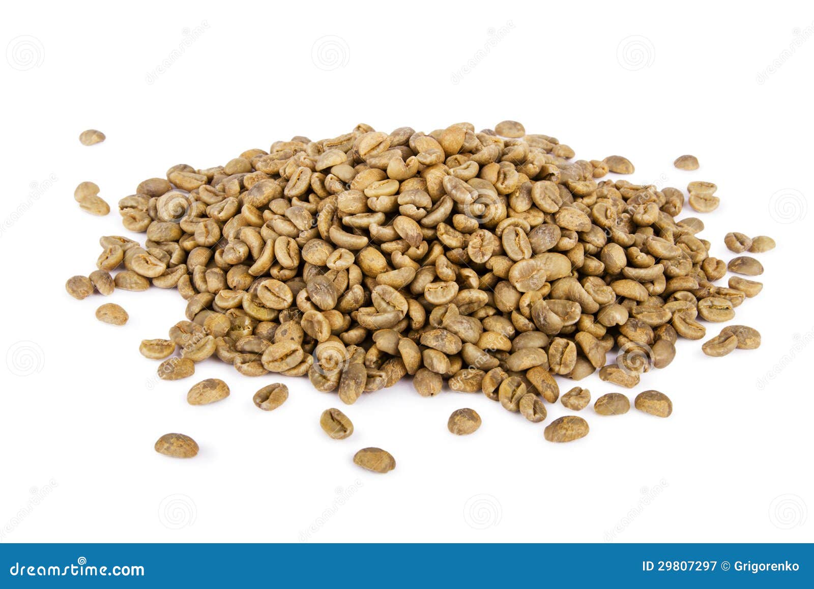 Green coffee beans stock image. Image of flavor, bean 29807297