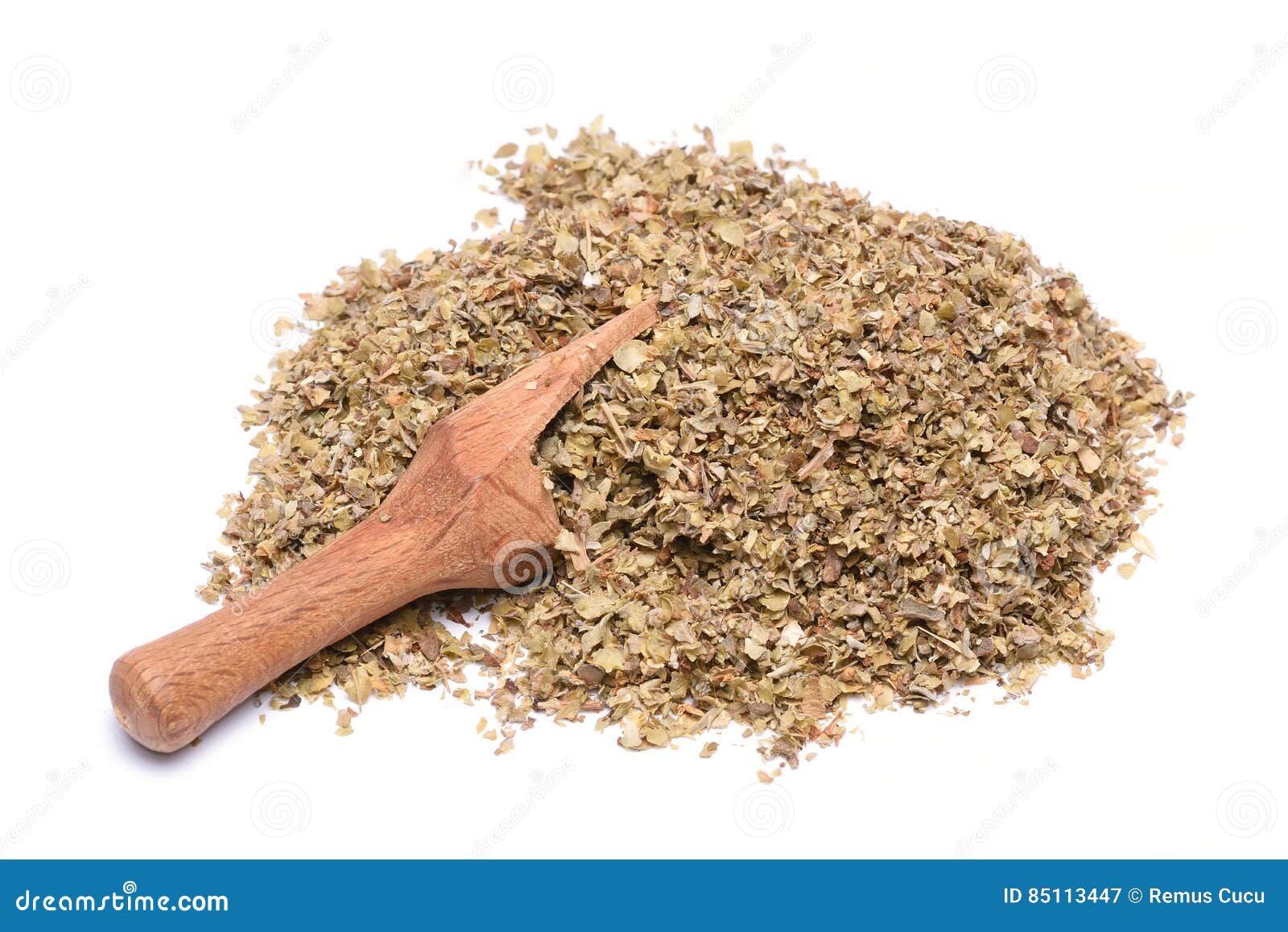 Heap of Ground Marjoram Leaves. Stock Image Image of ground, healthy
