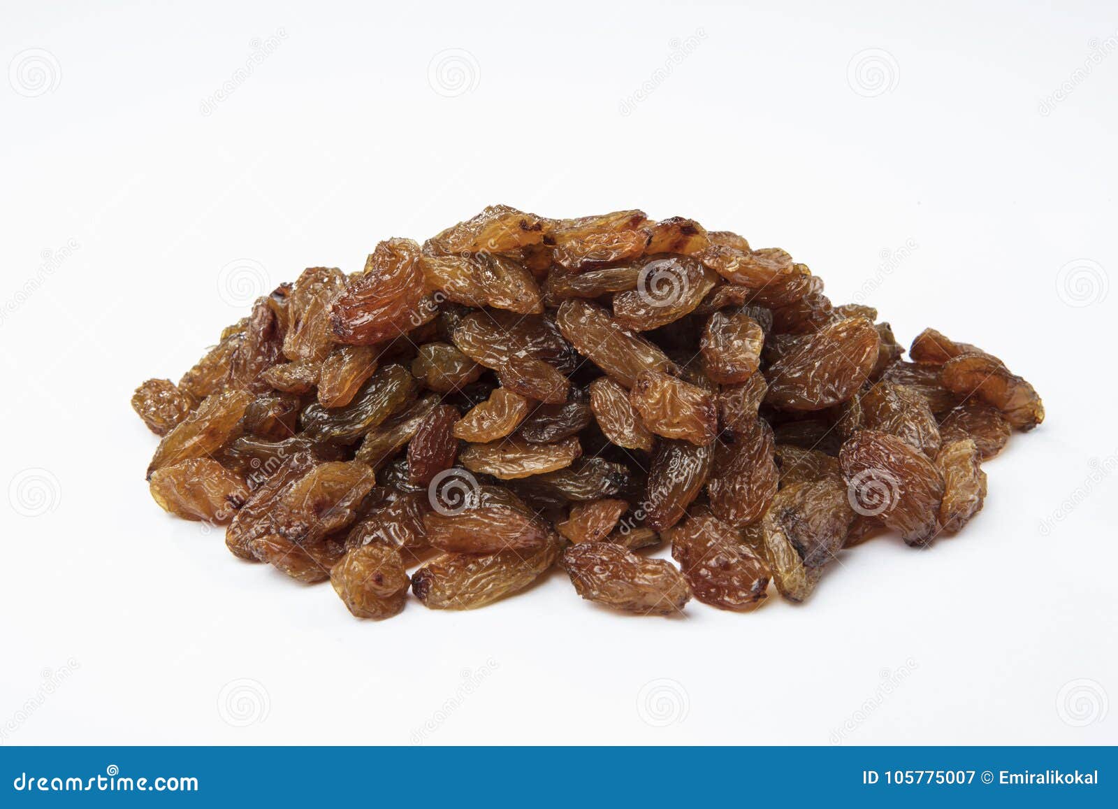 Heap of Raisins Isolated on White Background Stock Image - Image of ...