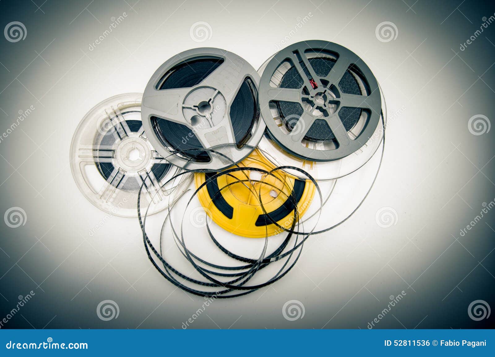 Heap of Super 8 Mm Movie Reels, Old Condition Vintage Effect Stock Photo -  Image of film, fashioned: 52811536