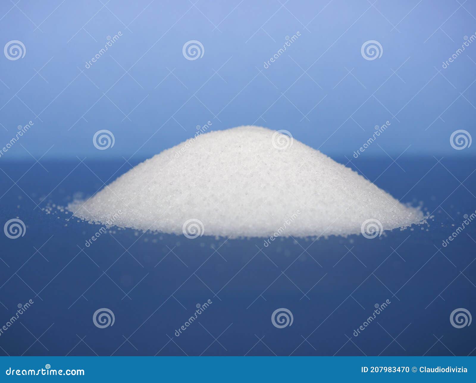 Heap of table salt stock photo. Image of nacl, heap 207983470
