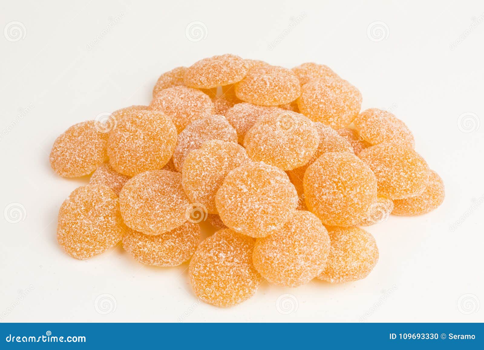 Tangerine gummy candy stock photo. Image of gelatin 109693330