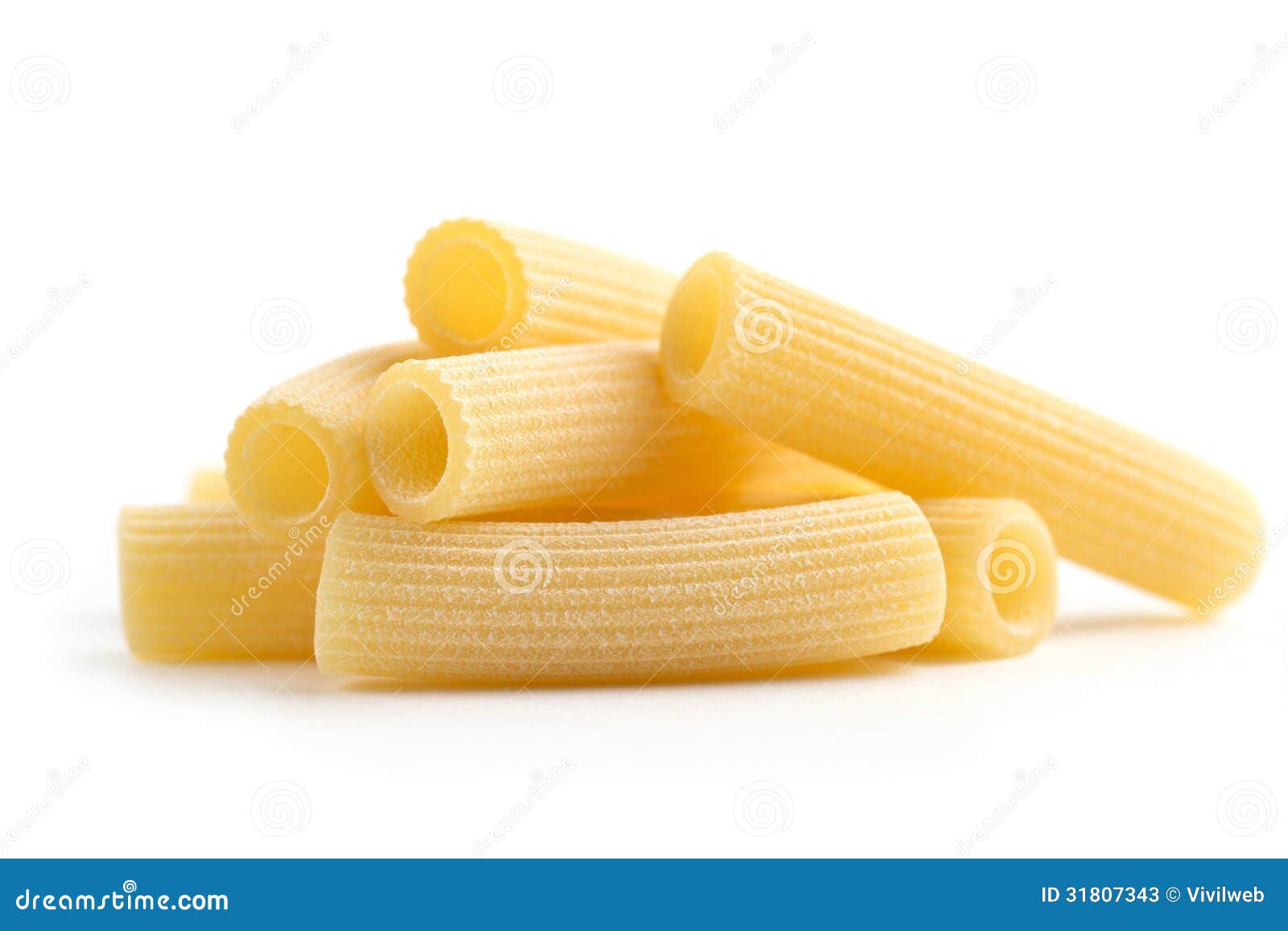 Heap Of Tubular Pasta Stock Photos Image 31807343