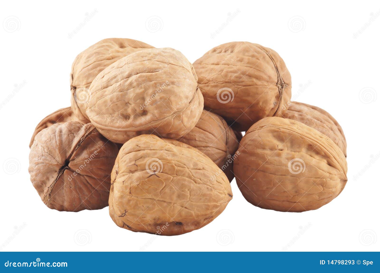 Heap of whole walnuts stock image. Image of pile, brown 14798293