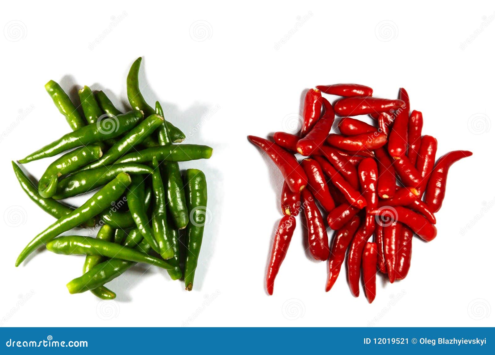 Heaps of Red and Green Spicy Peppers Stock Image Image of green