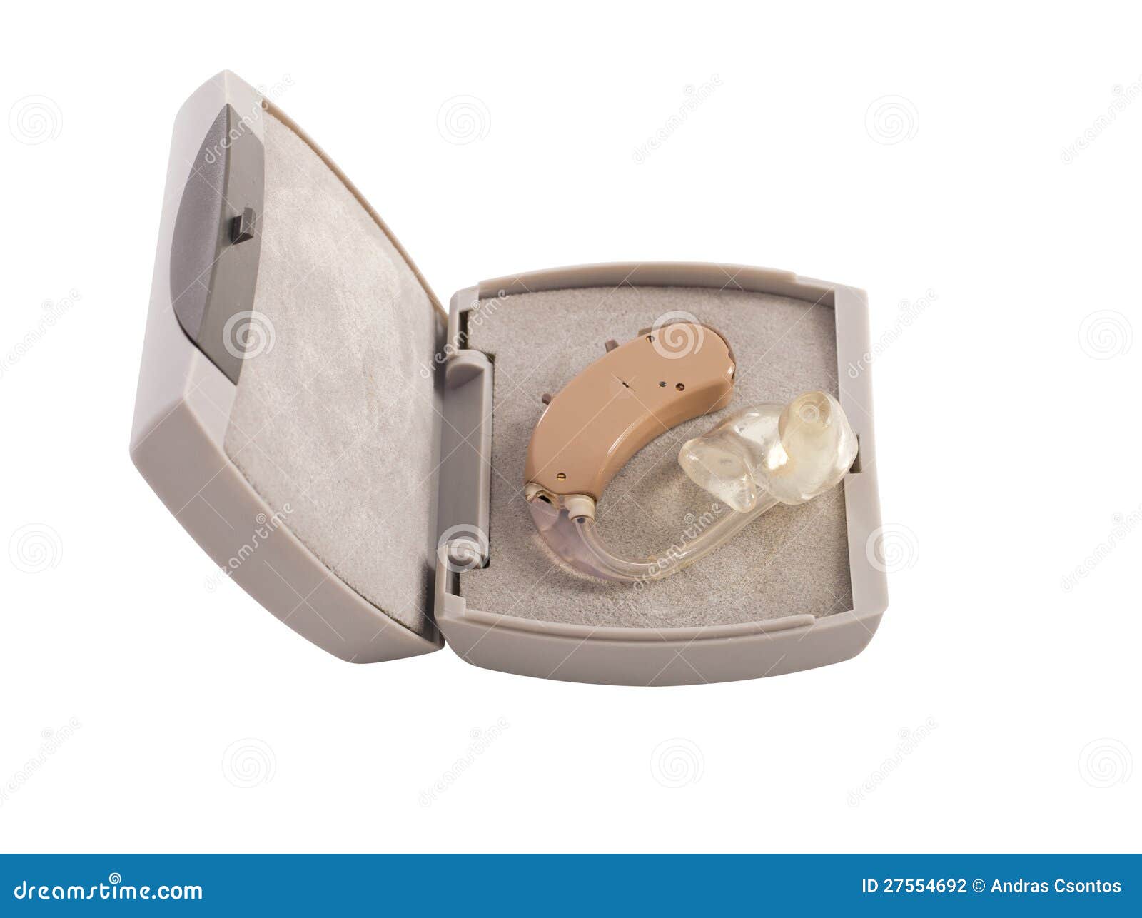 hearing aid in box