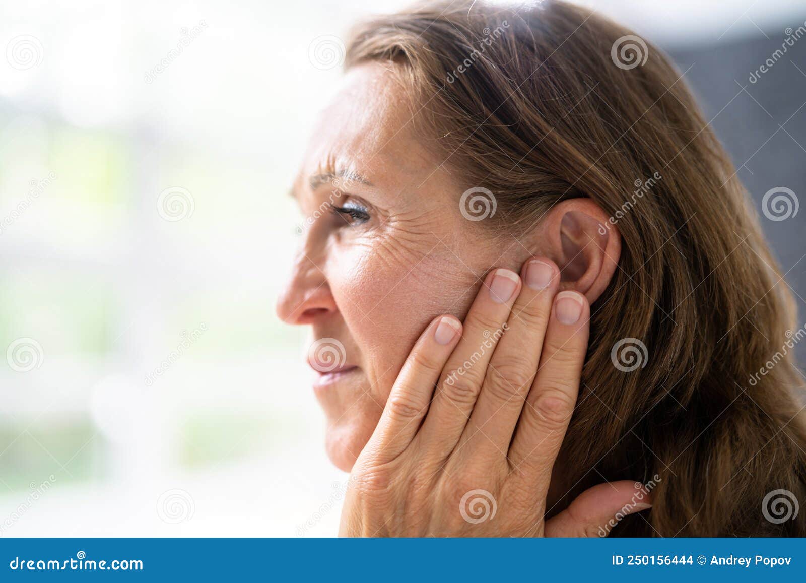 Hearing Aid and Painful Ear Ache Stock Photo Image of isolated, sick