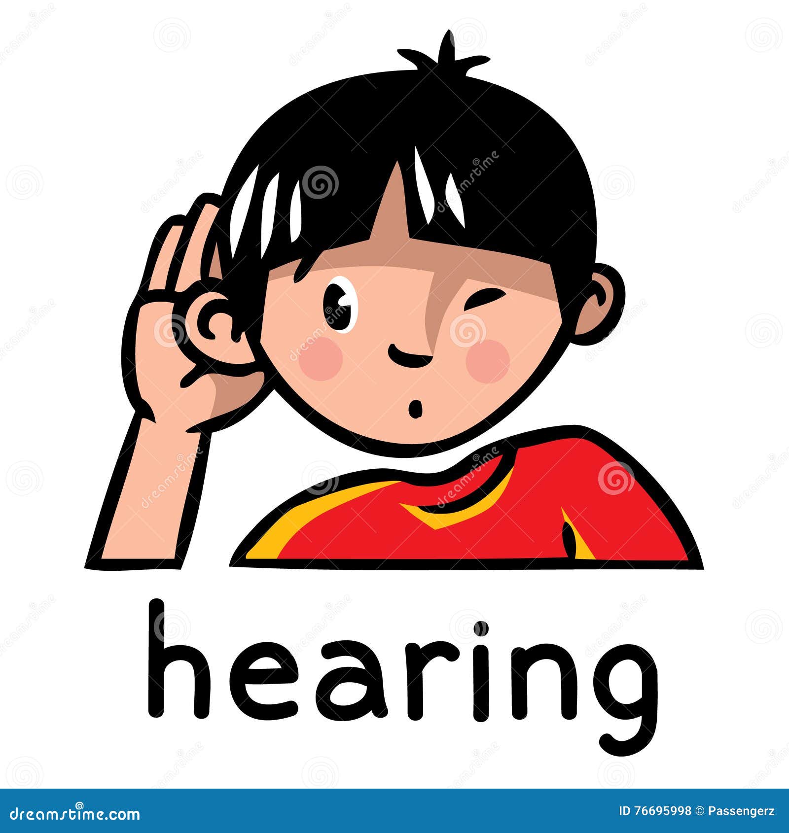 hearing sense icon