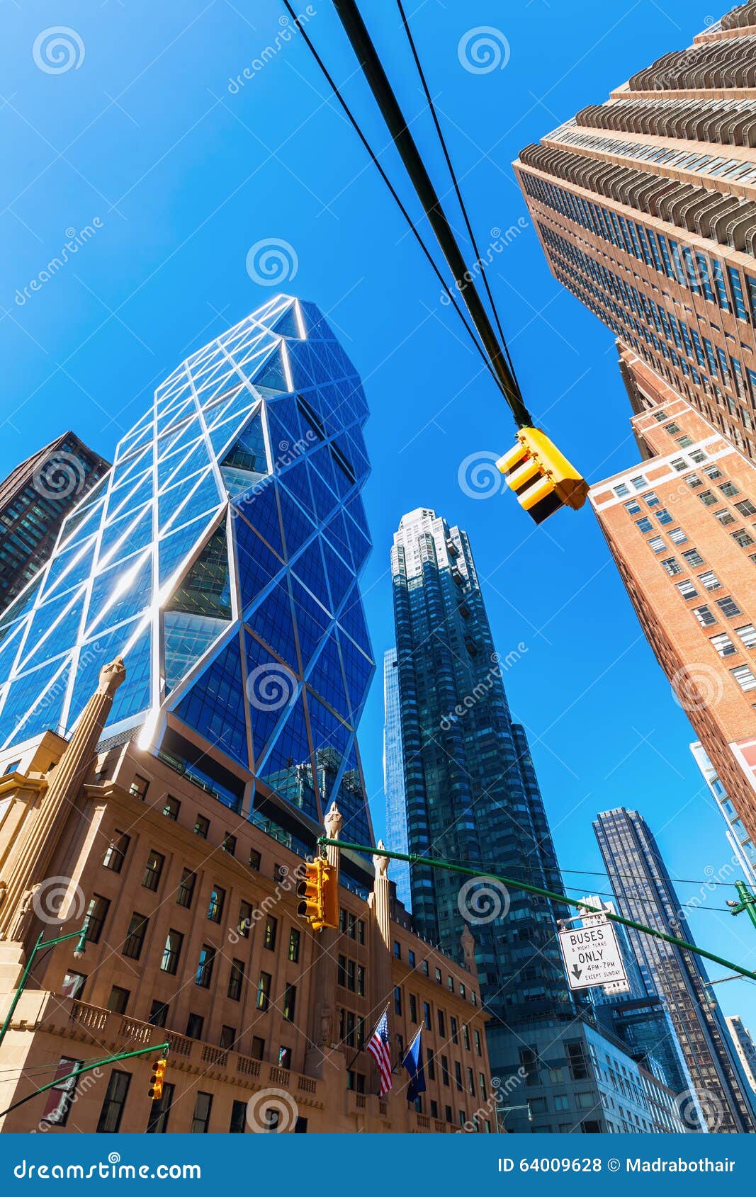 Hearsttoren De Stad in Van Manhattan, New York Redactionele Stock Foto