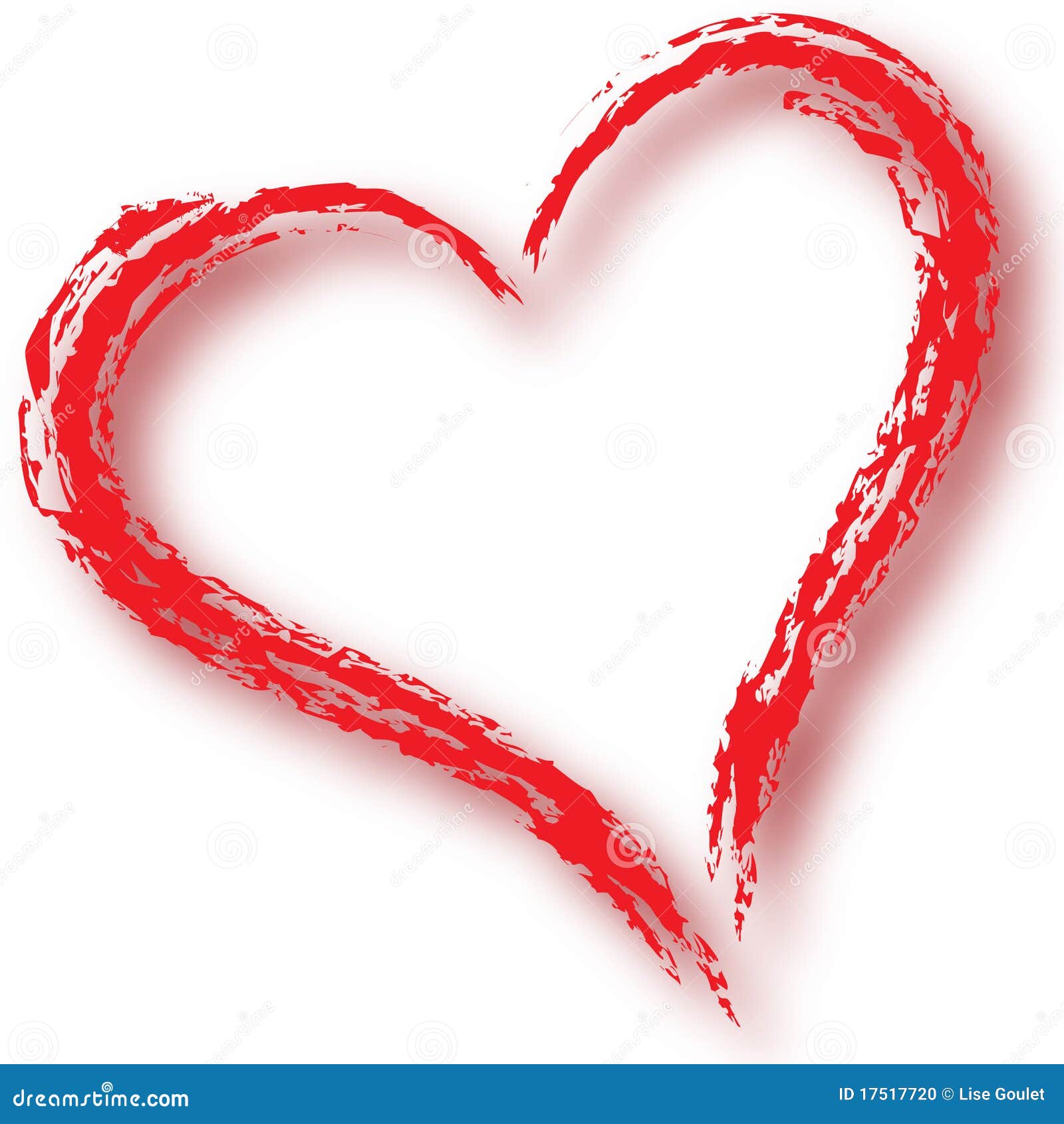 Brush Stroke Heart Stock Illustrations – 15,693 Brush Stroke Heart