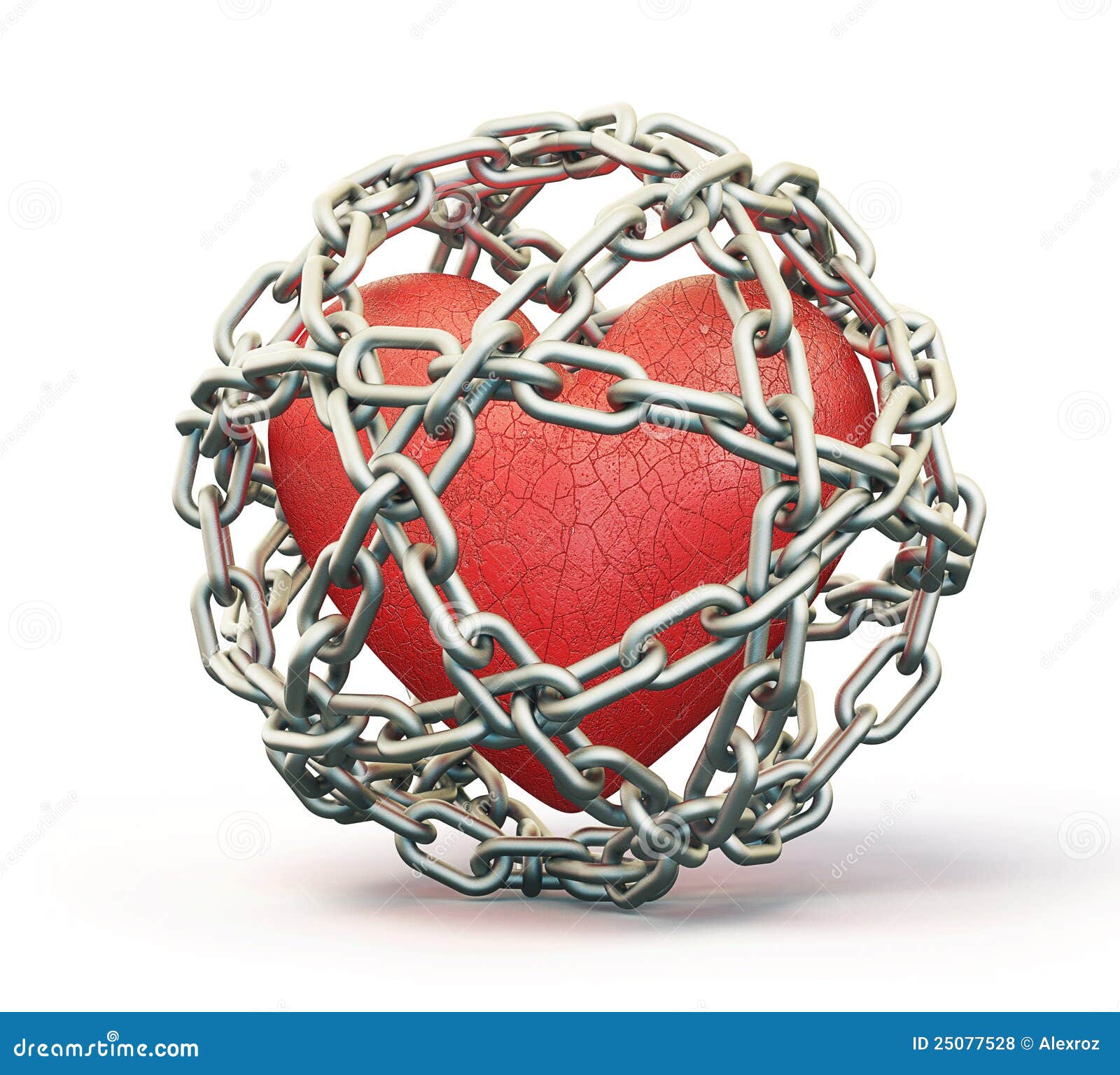 Heart stock illustration. Illustration of object, isolated - 25077528