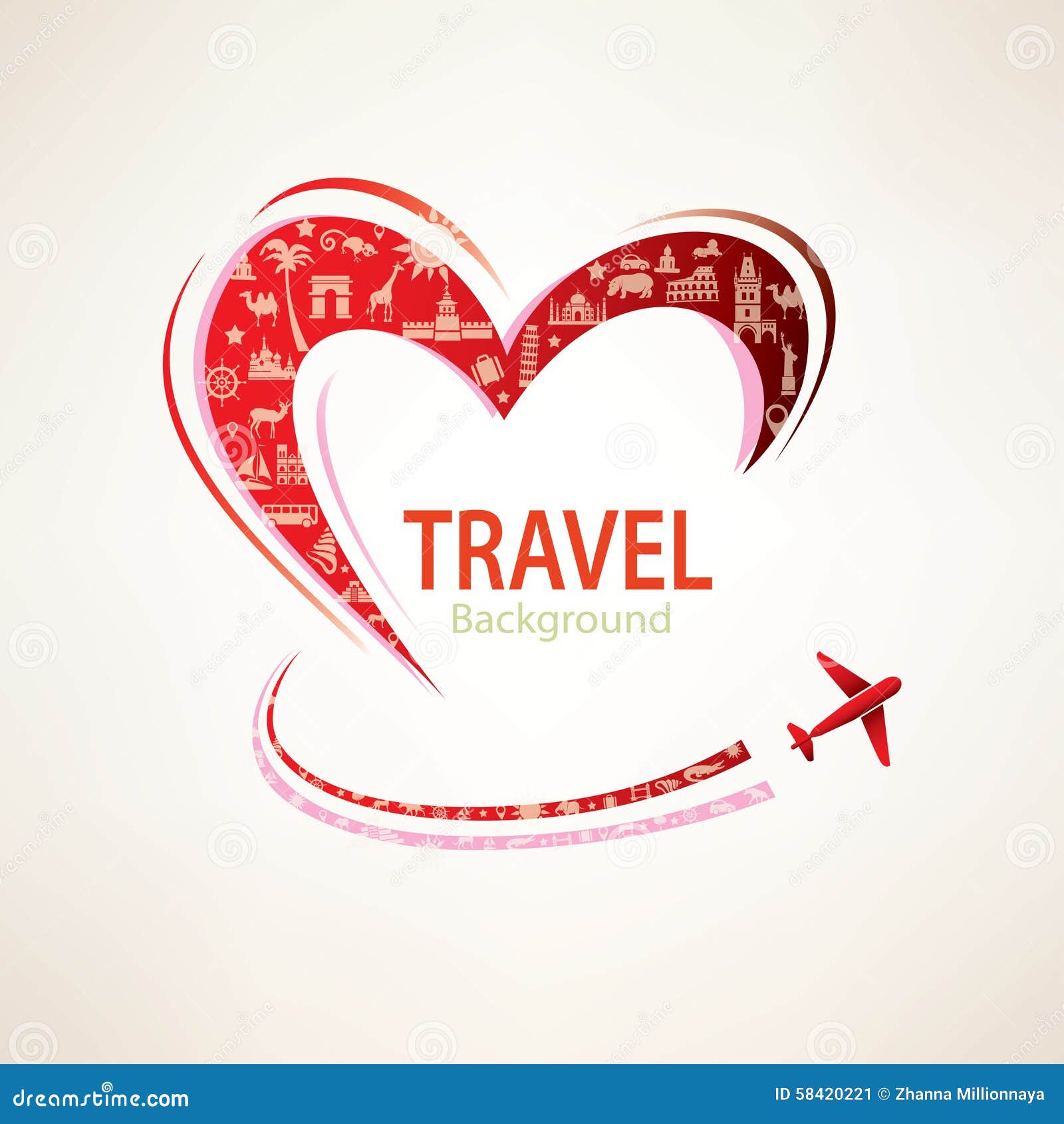 airplane heart clipart - photo #24