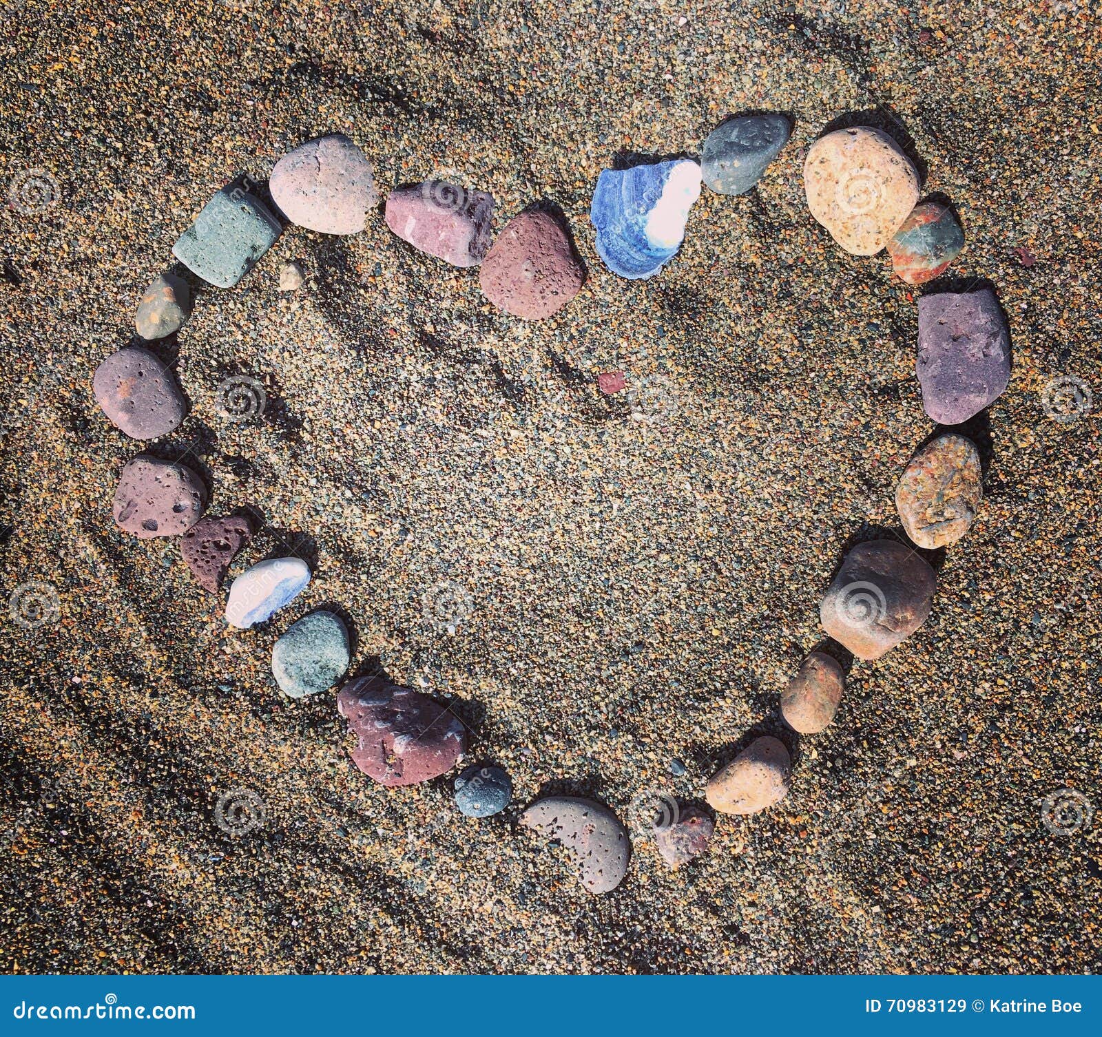 Heart Beach Stones Pebbles Love Stock Image Image of beach, stones