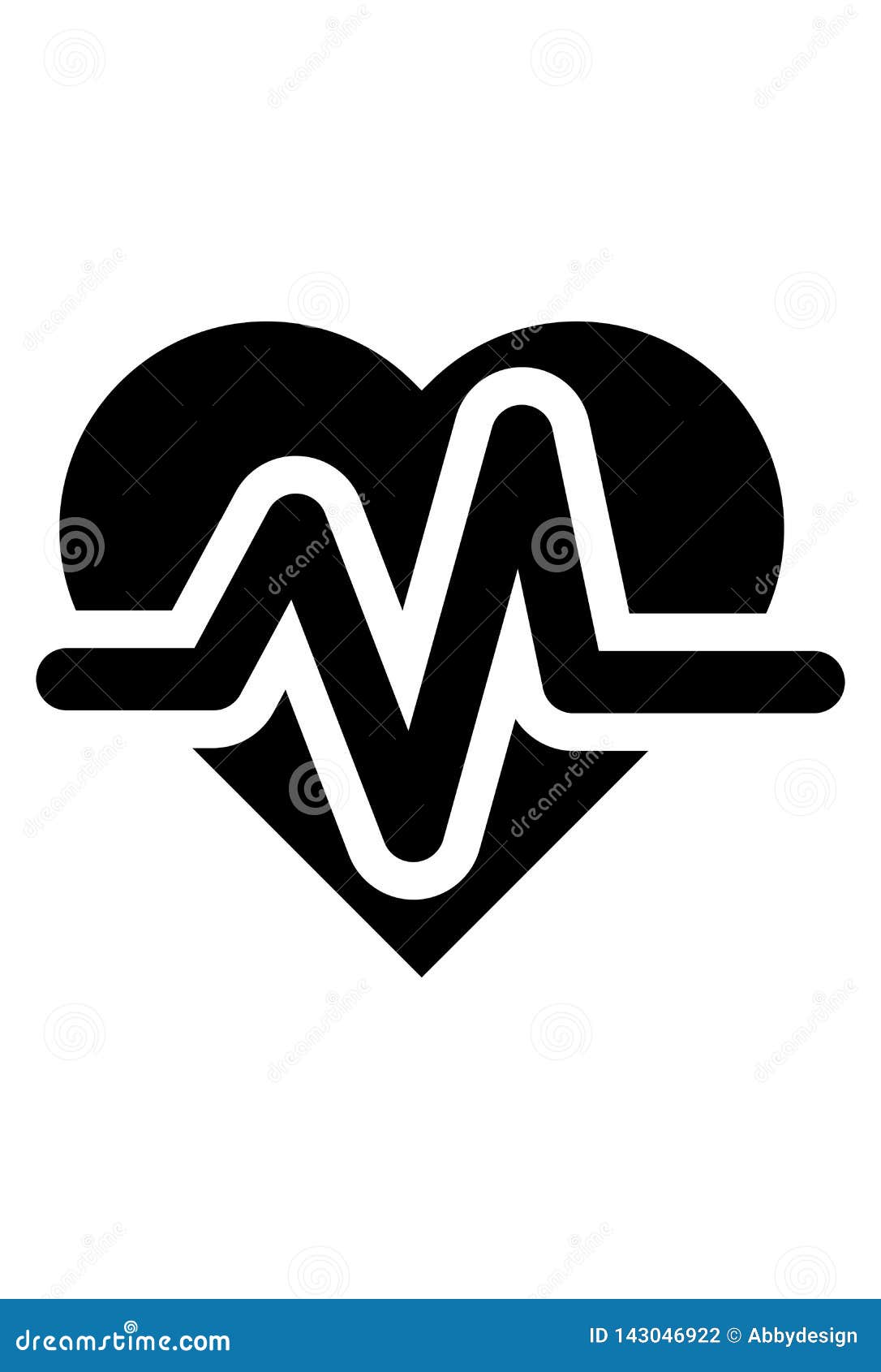 Download Heart Beat Icon Vector stock vector. Illustration of ...