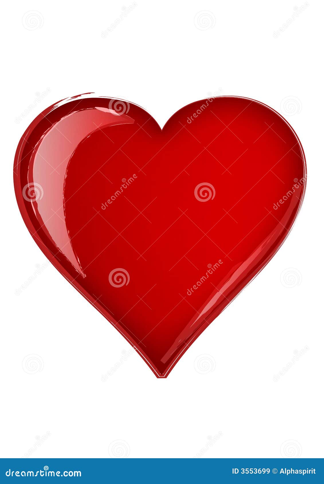 Heart brush vector stock vector. Illustration of lovely 3553699