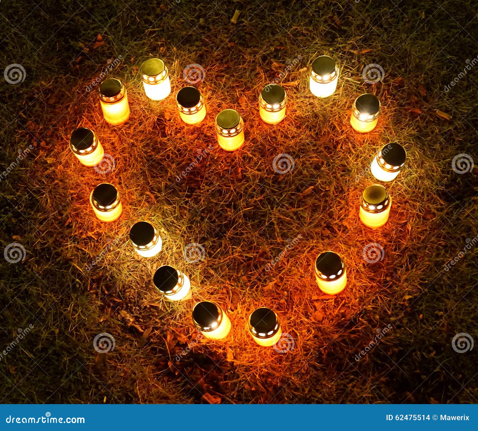 Heart candles stock photo. Image of flame, candles, burn 62475514