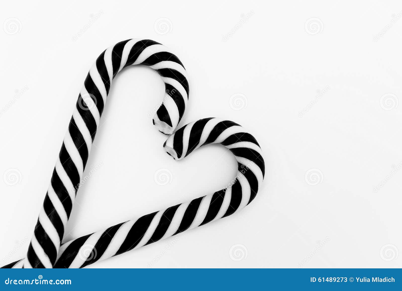 Heart from candy canes stock image. Image of snack, closeup 61489273