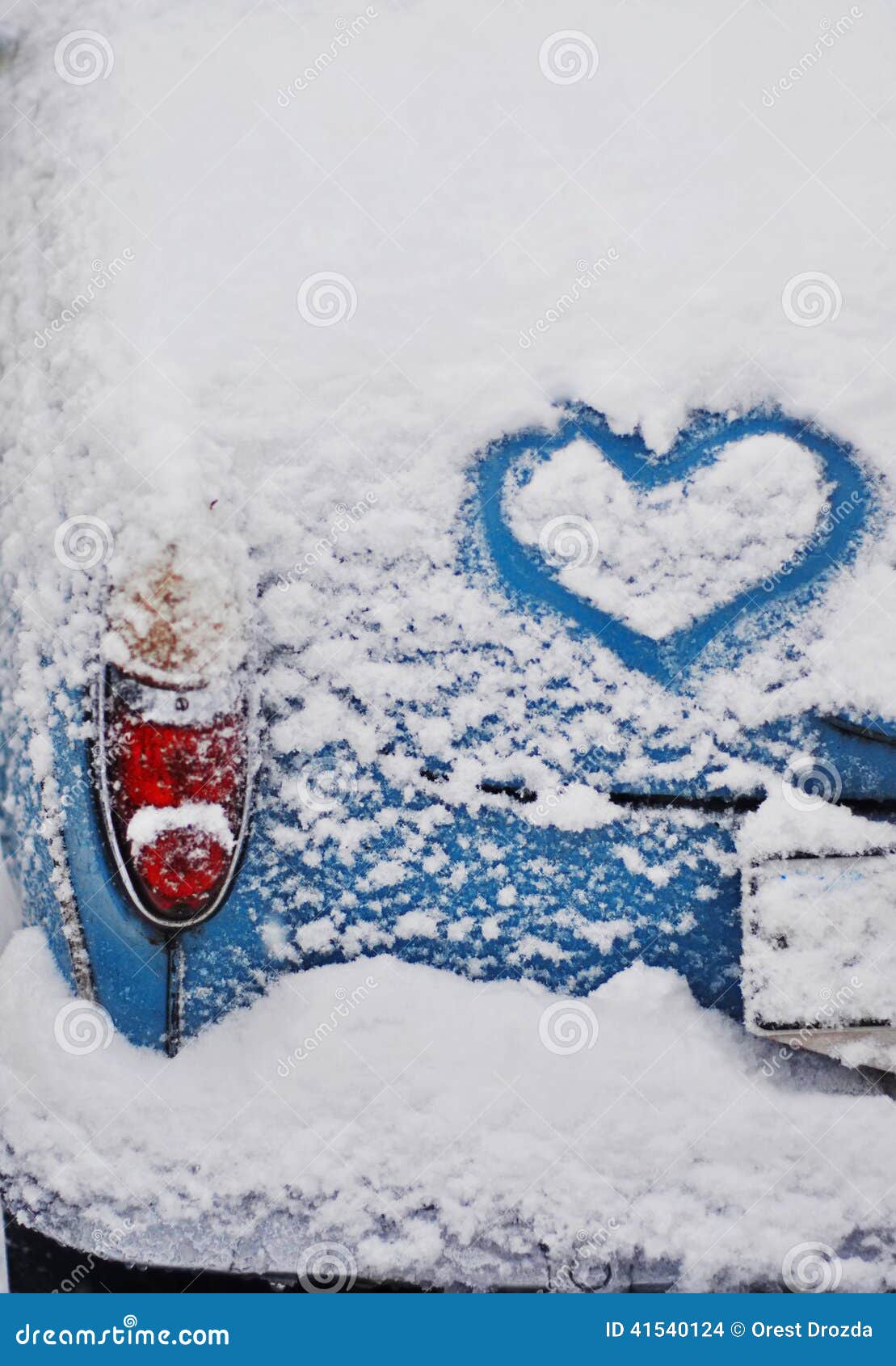 Heart on a car stock photo. Image of love, unusual, transport 41540124