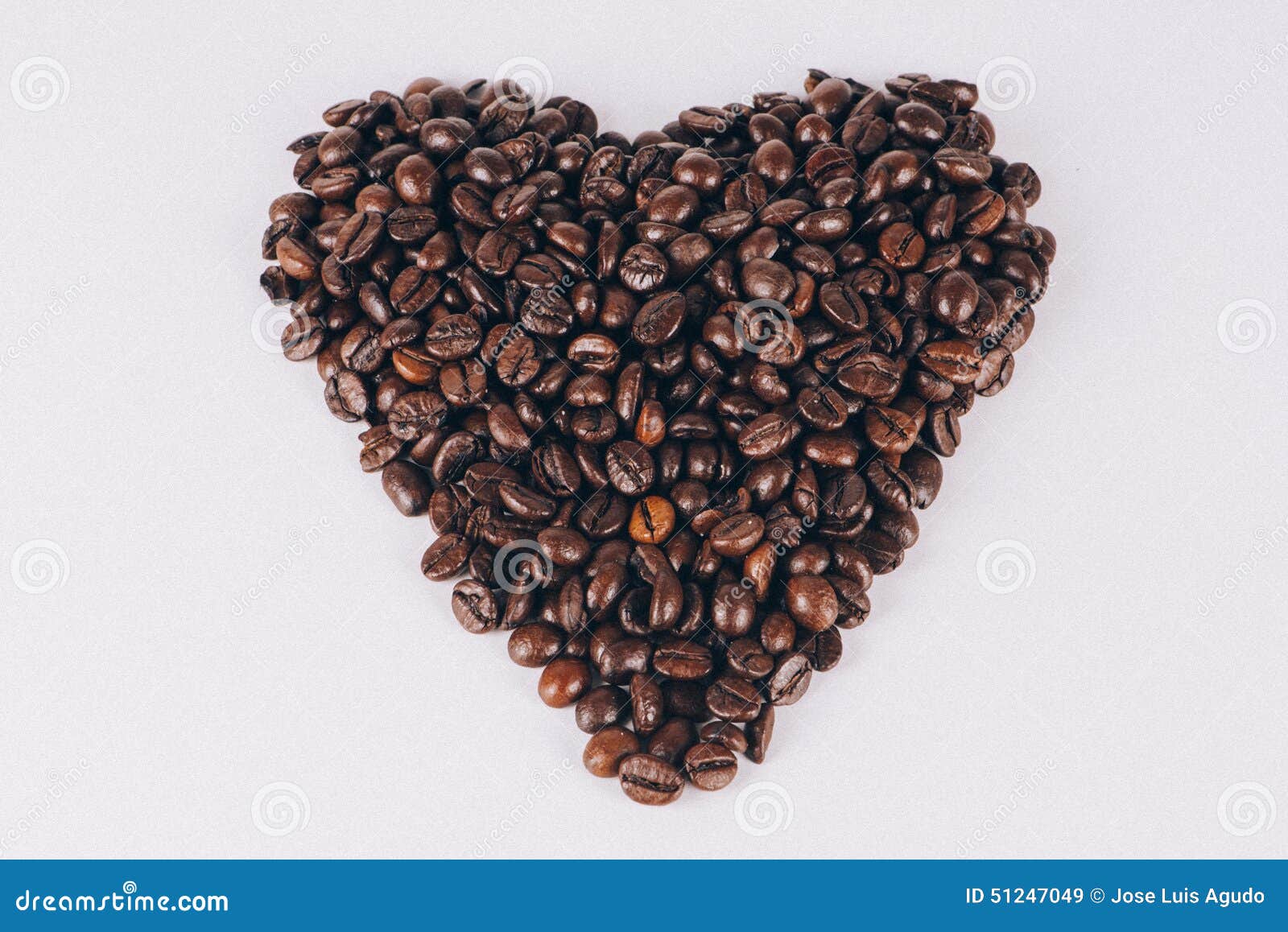 Heart of coffee beans stock image. Image of caffeine 51247049